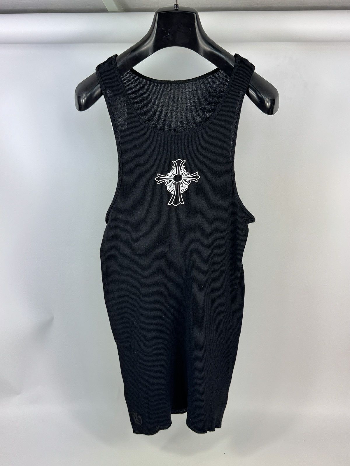 Chrome Hearts LOGO PRINT RIBBED TANK TOP Size US XL / EU 56 / 4 - 1 Thumbnail