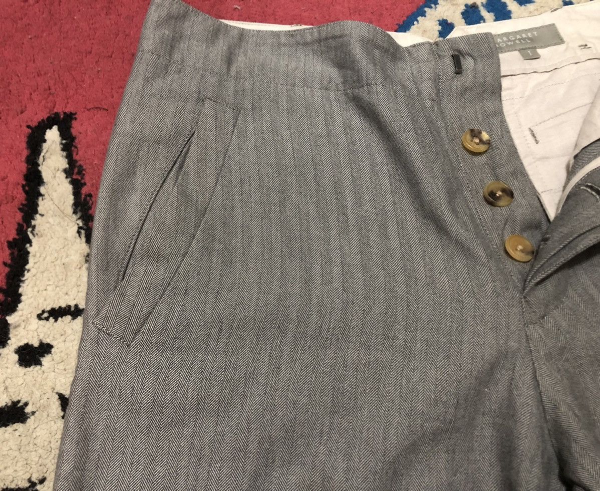 Margaret Howell Rare Vintage Margaret Howell Cotton Herringbone Pants Size 28" / US 6 / IT 42 - 6 Thumbnail