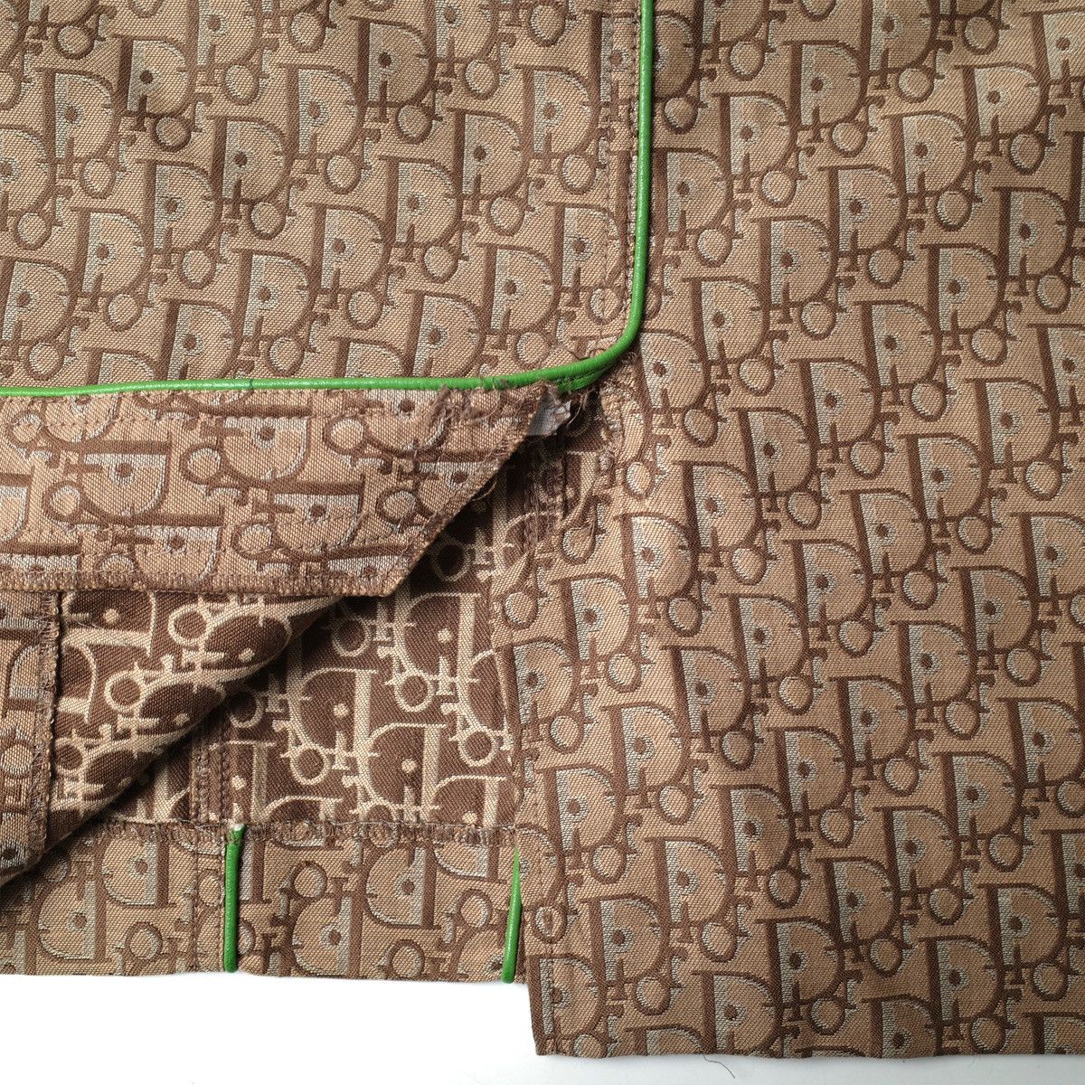 Dior 2004 Christian Dior By Galliano Rasta Monogram Skirt Size 29" - 5 Thumbnail