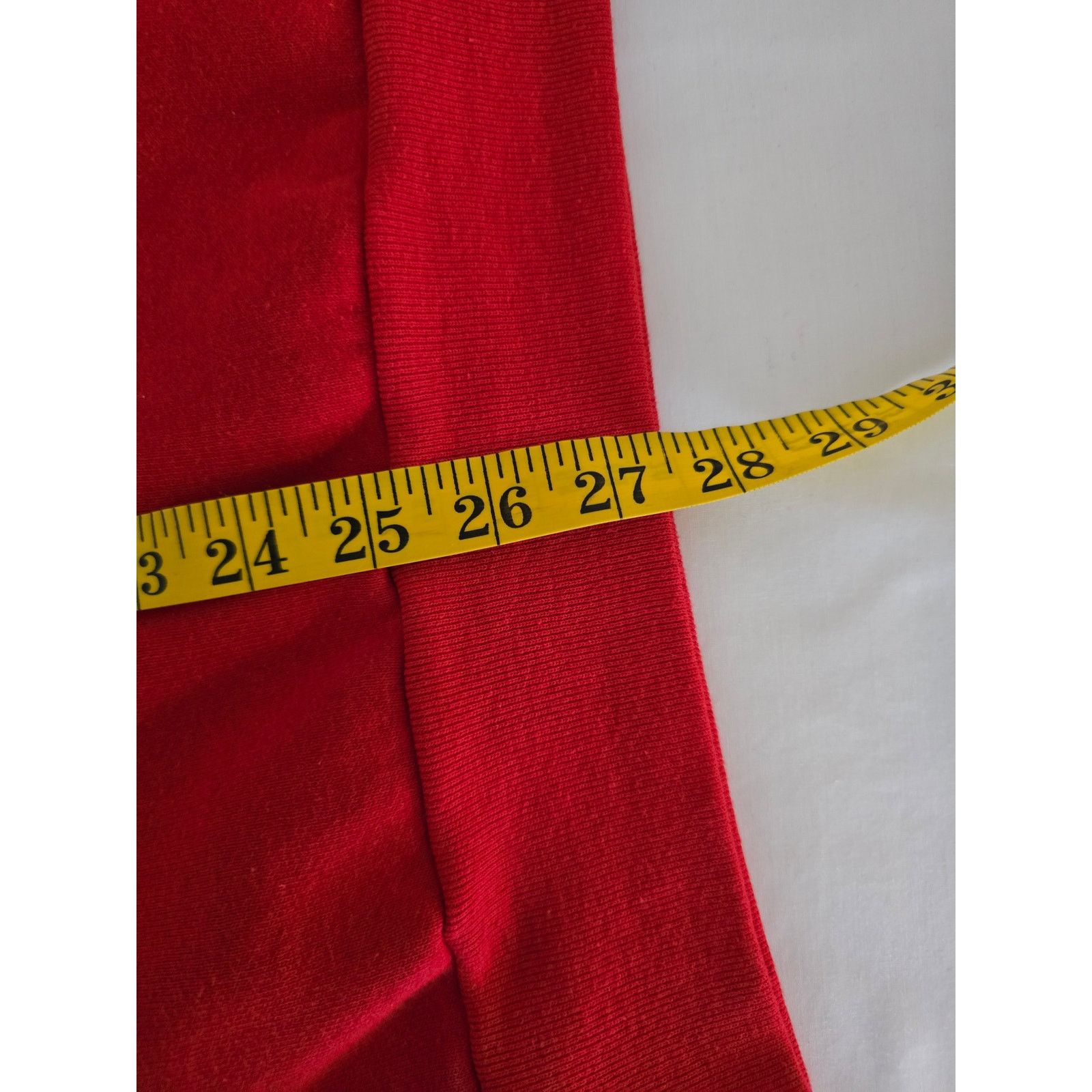 Fruit Of The Loom × Vintage Vintage Blank Red Crewneck Fruit Of The Loom XL Sweatshirt Size US XL / EU 56 / 4 - 8 Thumbnail