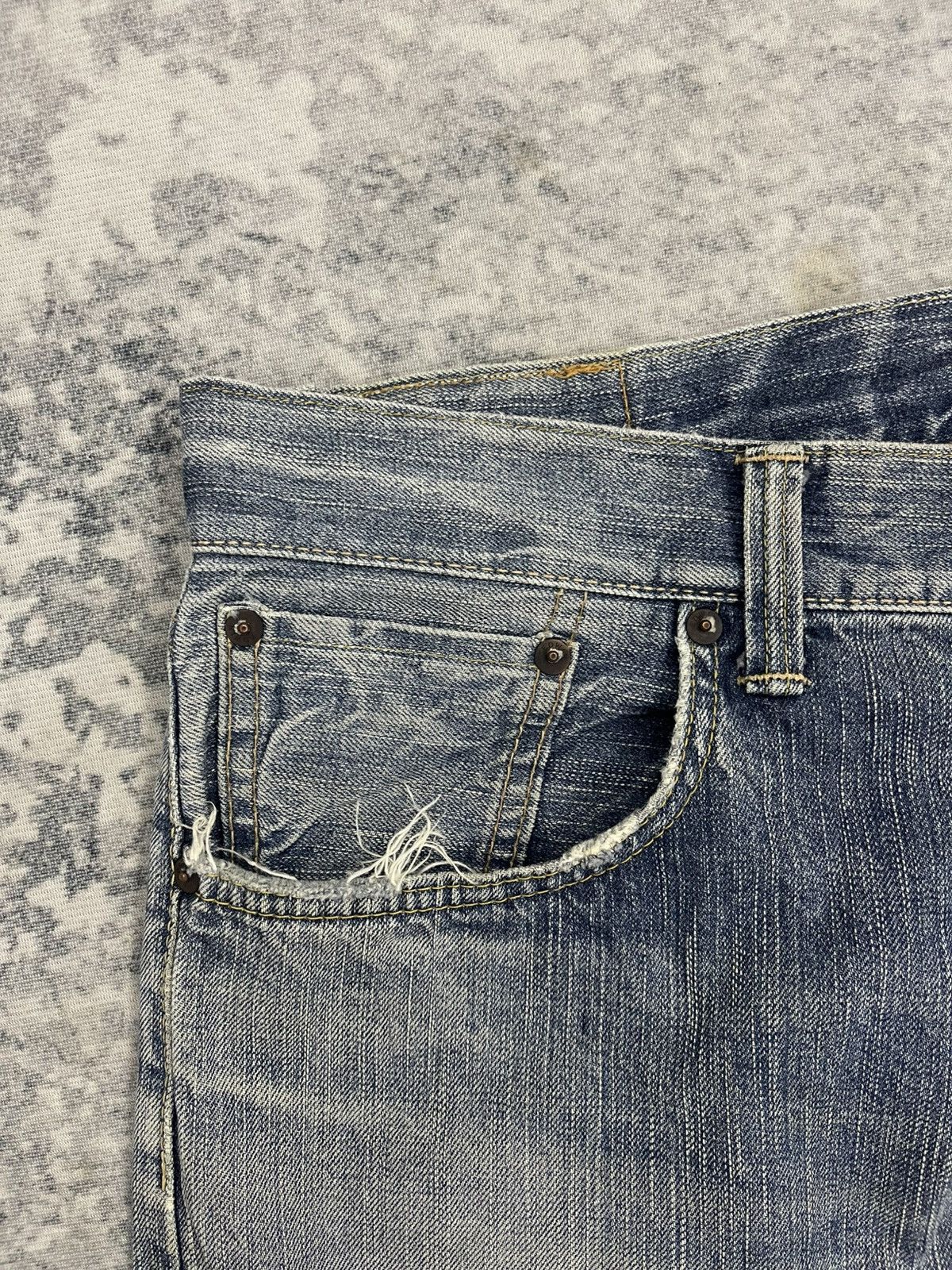 Edwin Vintage Edwin 505zx Selvedge Denim s21 Size US 32 / EU 48 - 4 Thumbnail