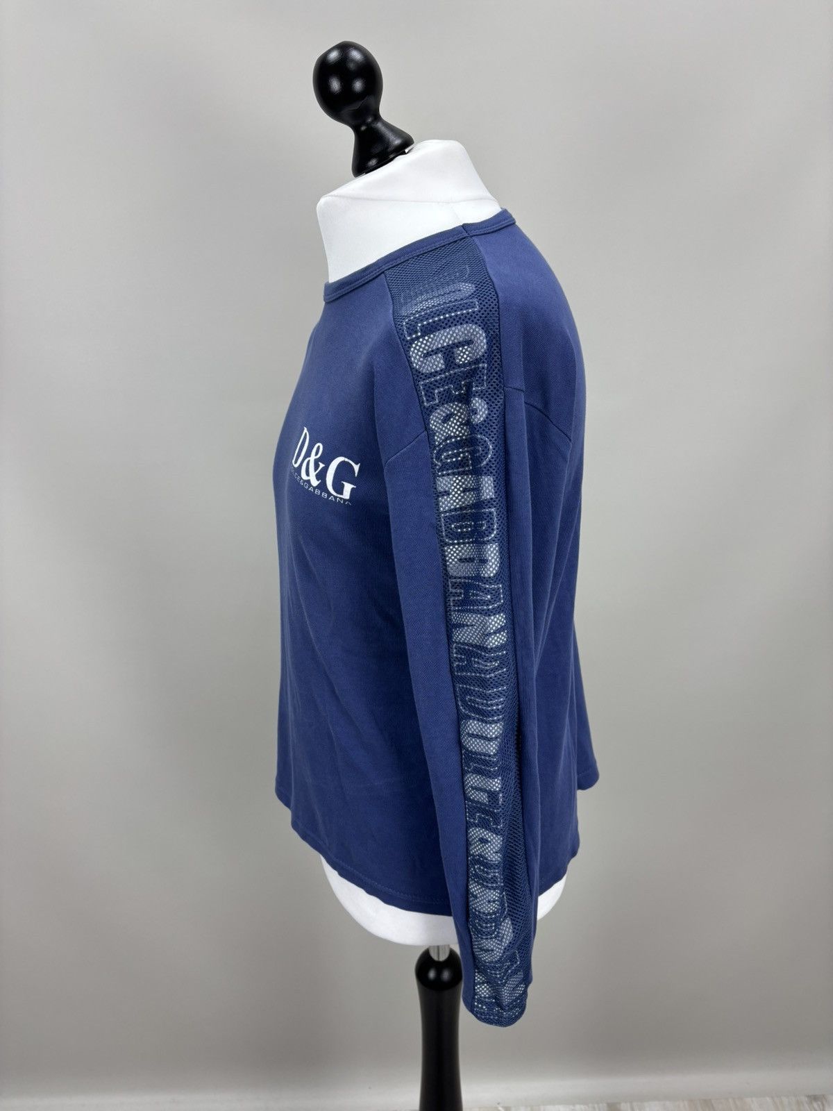 Dolce & Gabbana Mens long sleeve Y2k Dolce Gabbana Size S/M Color Blue Size US S / EU 44-46 / 1 - 7 Thumbnail