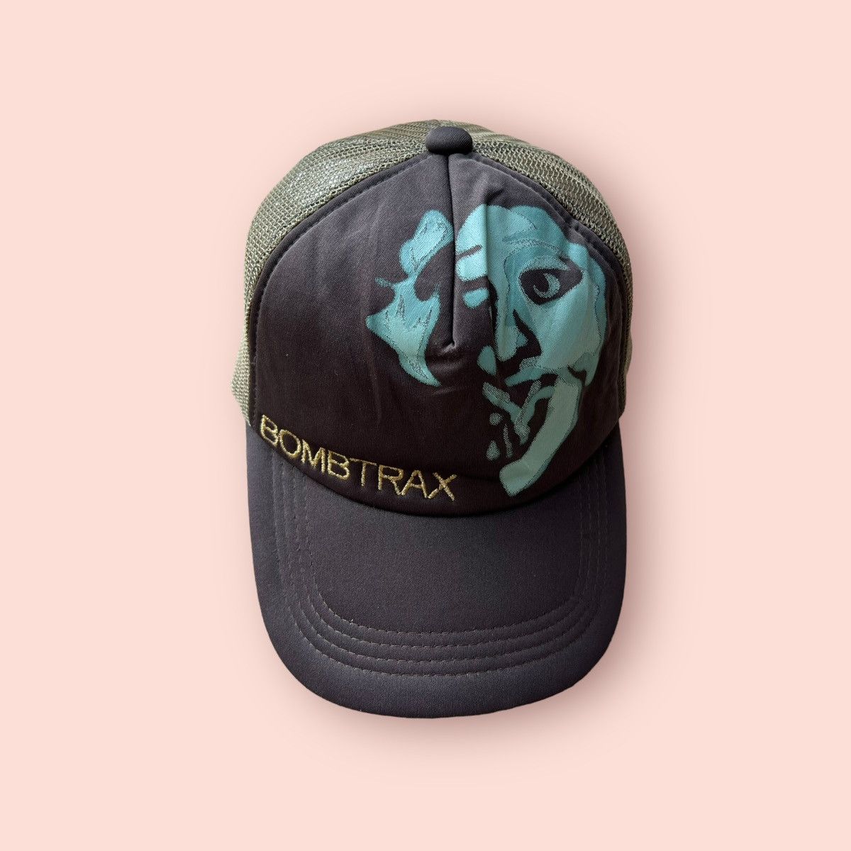 Japanese Brand RARE BOMBTRAX TRUCKER SNAPBACK CAP Size ONE SIZE - 10 Thumbnail