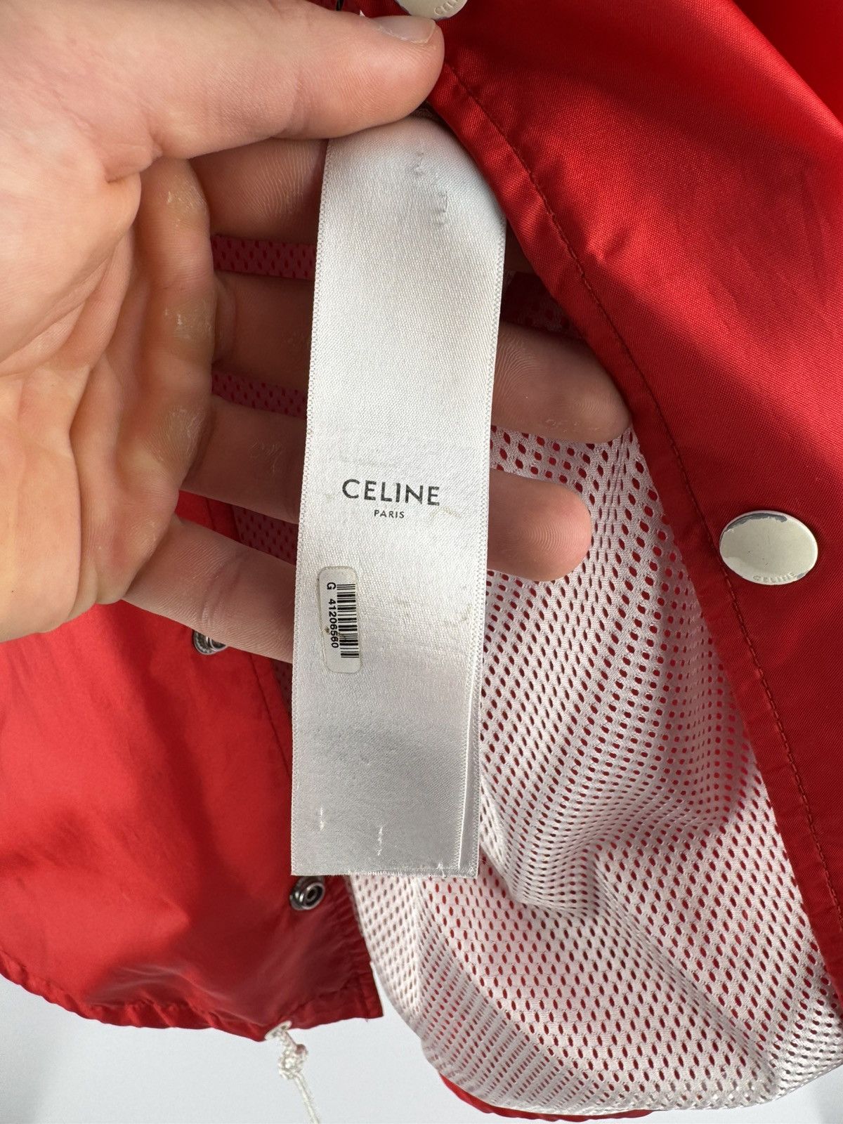 Celine Celine nylon button up windbreaker jacket Size US M / EU 48-50 / 2 - 6 Thumbnail