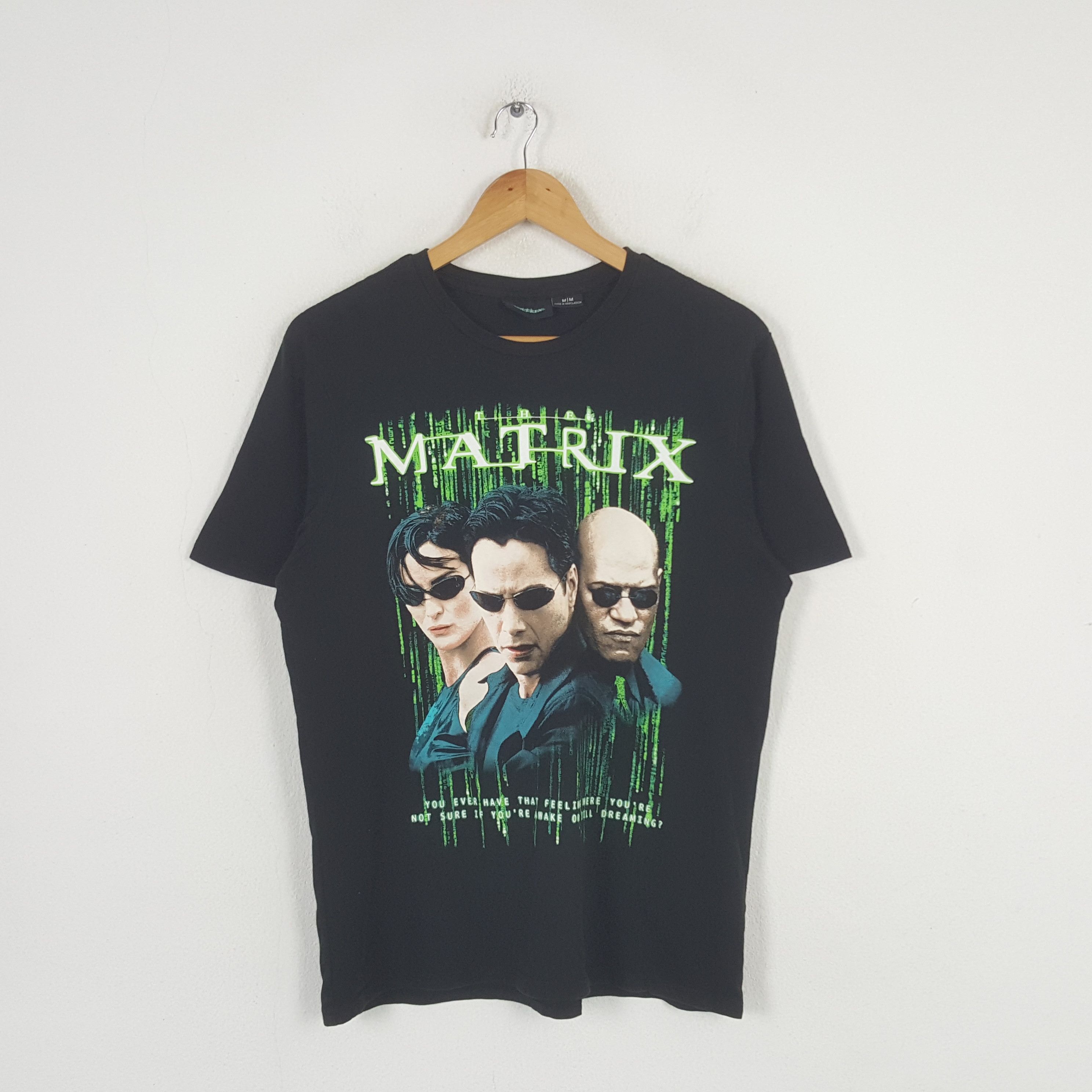 Vintage Vintage The Matrix American Action Movie Tshirt C285N39 Size US M / EU 48-50 / 2 - 1 Thumbnail
