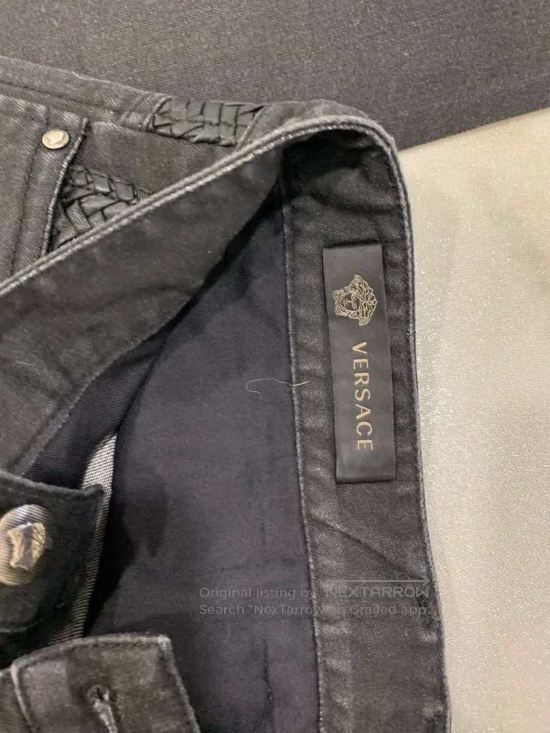 Versace Versace Grey jeans Size US 29 - 5 Thumbnail