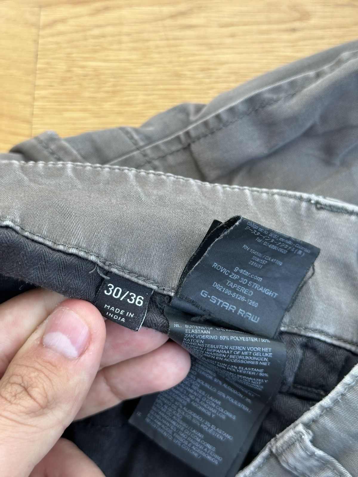 G-Star Vintage G-star Cargo Pants Logo Y2K Fit Size US 30 / EU 46 - 14 Thumbnail