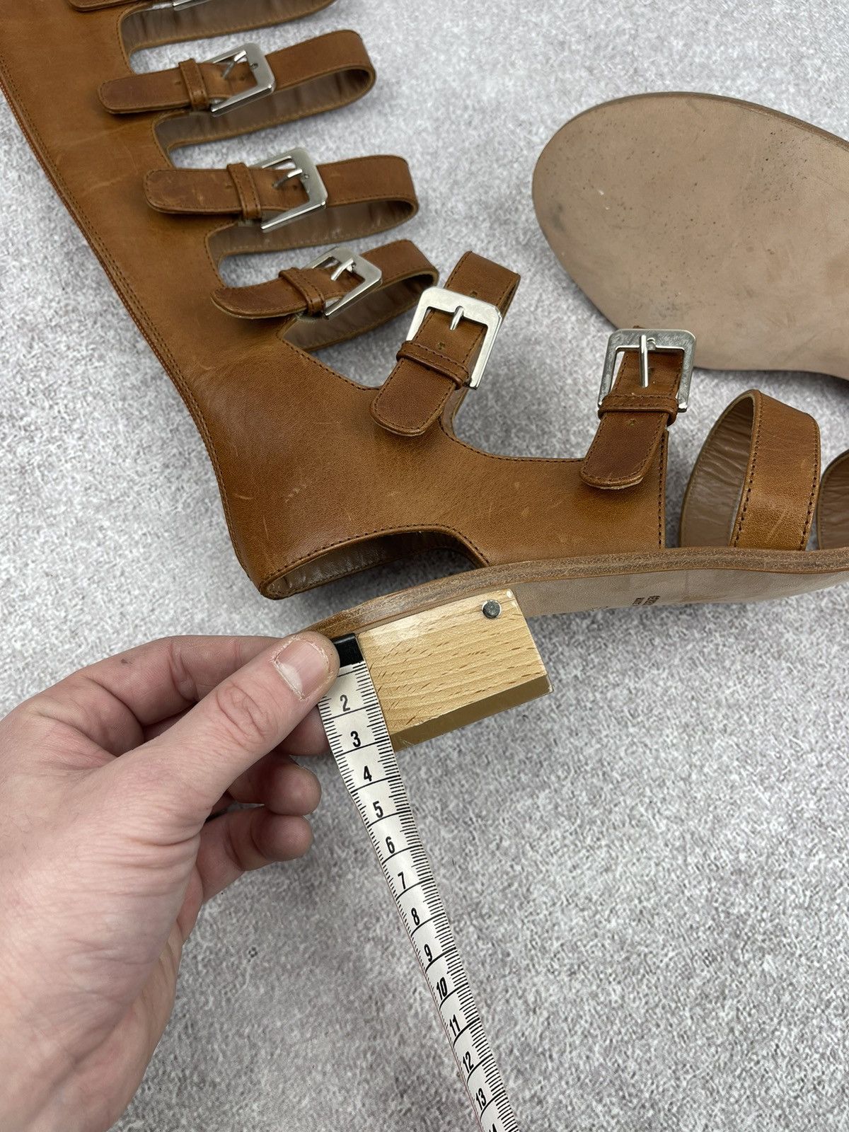 Other Laurence Dacade Brown Leather Halle Gladiator Sandals Size US 8 / IT 38 - 13 Thumbnail