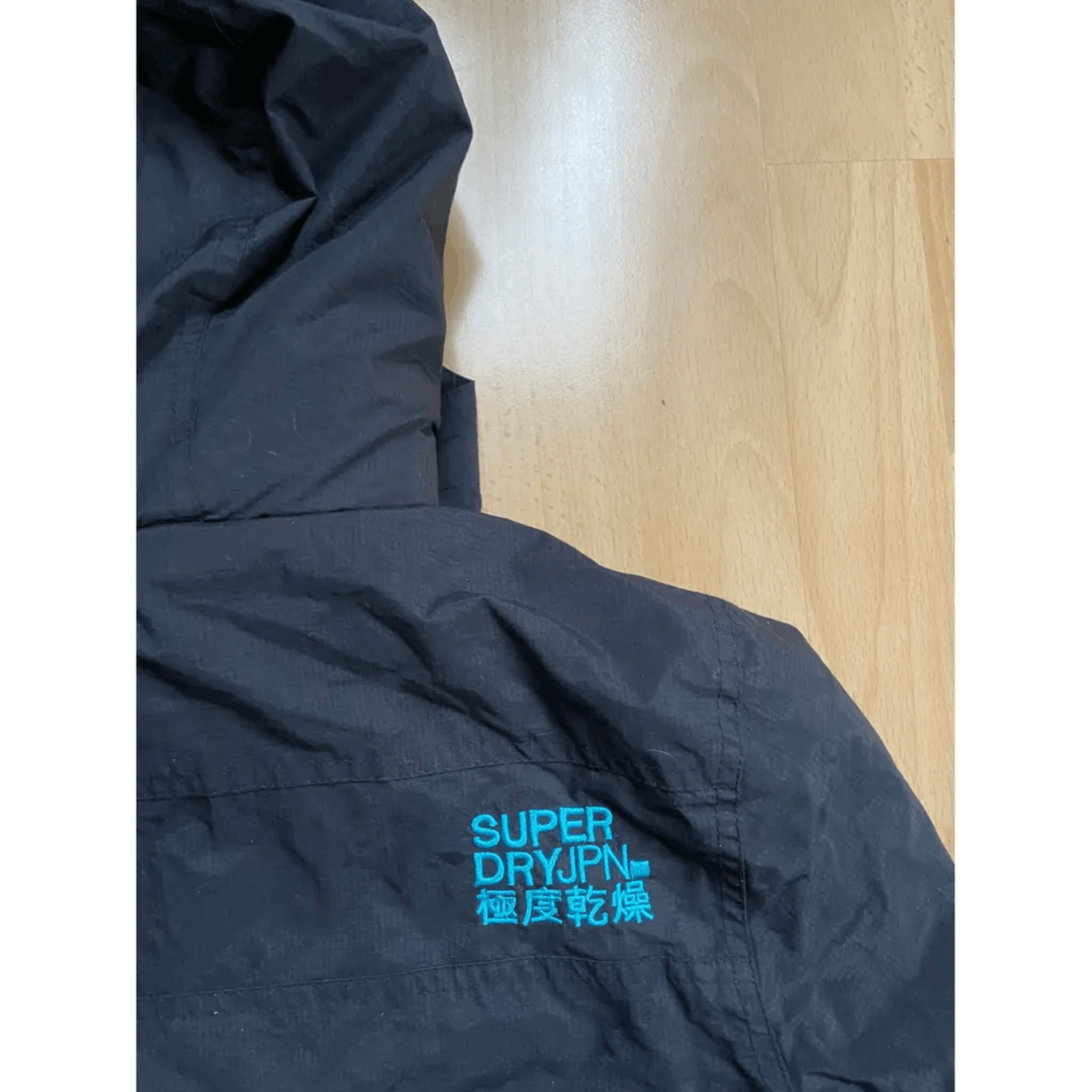 Superdry Superdry Windbreaker Jacket - Black & Blue Size US M / EU 48-50 / 2 - 3 Thumbnail