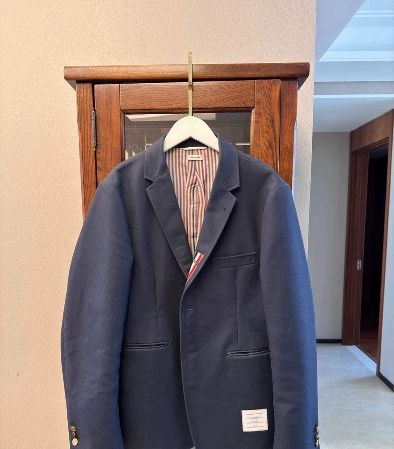 Thom Browne Thom Browne size2 Classic three-color lapel suit Size 38S - 1 Thumbnail