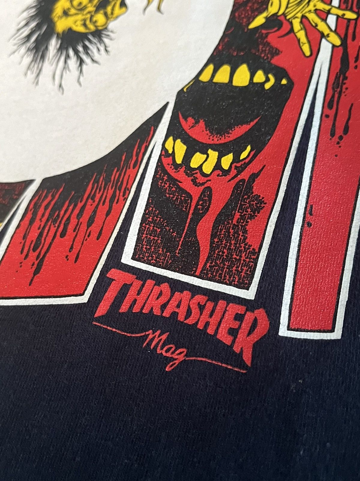 Skategang × Thrasher × Vintage THRASHER MAG PUSHEAD VINTAGE Skategang × Thrasher × Vintage THRASHER MAG PUSHEAD VINTAGE