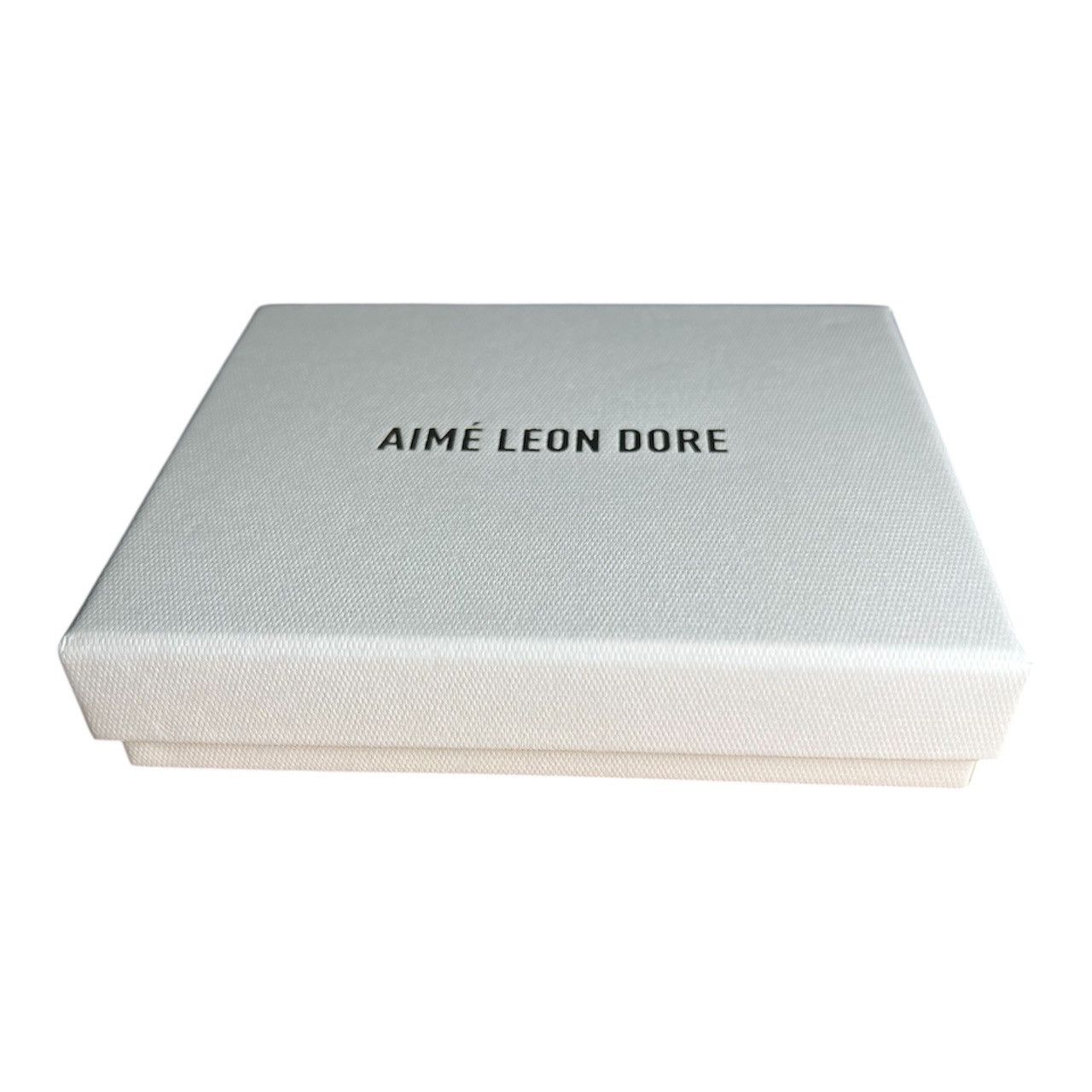 Aime Leon Dore Aimé Leon Dore Black Leather Card Holder Wallet Size ONE SIZE - 3 Thumbnail