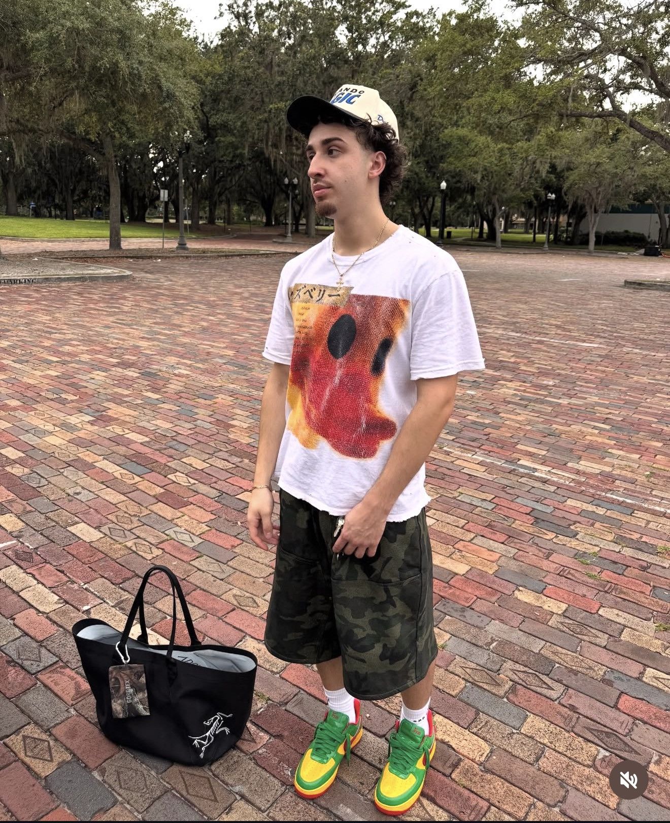The GV Gallery GV Gallery Raspberry Hills ‘Barrack’ Camo Leather Shorts Size US 32 / EU 48 - 5 Thumbnail