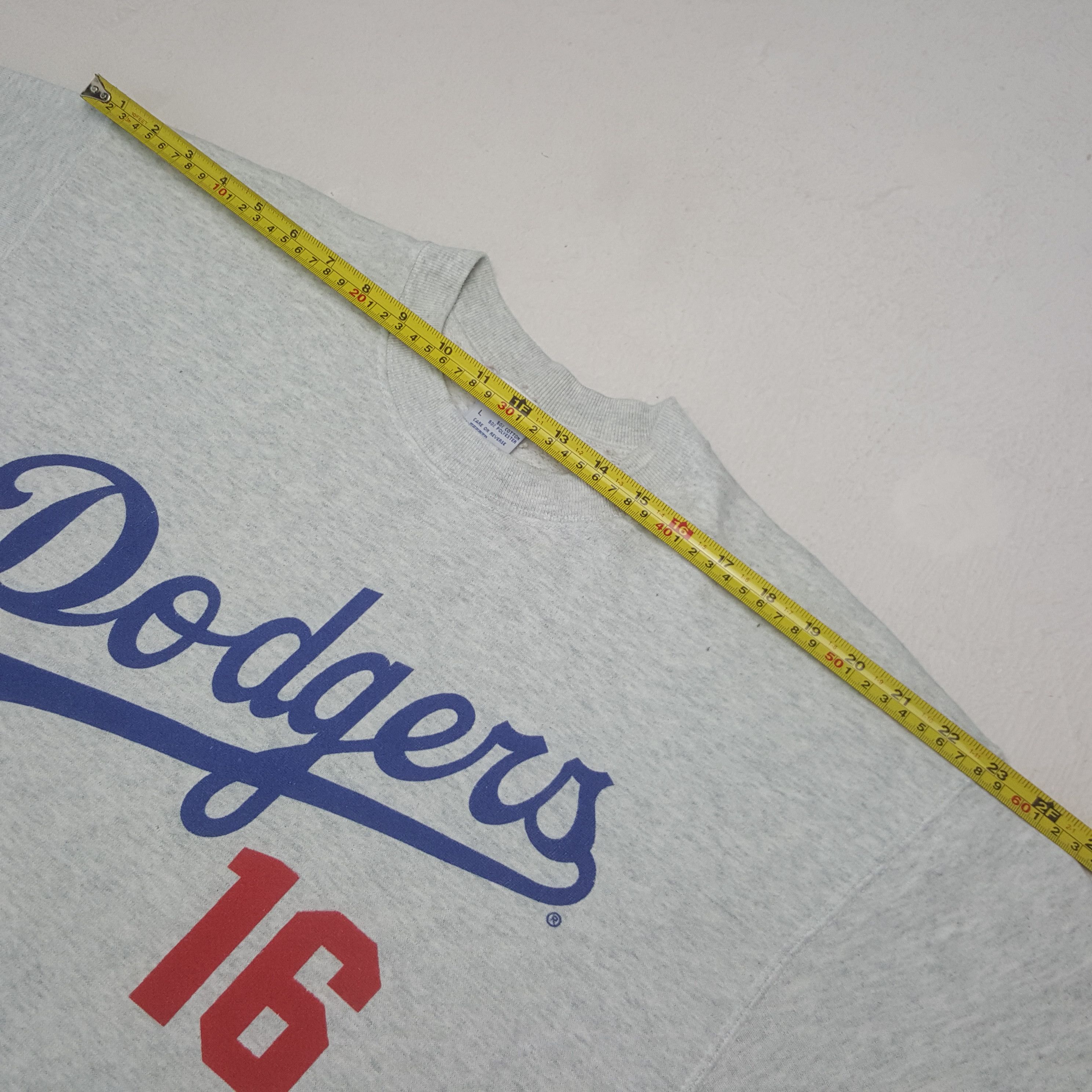 MLB Vintage MLB X Dodgers 16 NOMO 16 Sweatshirt Size US L / EU 52-54 / 3 - 7 Thumbnail