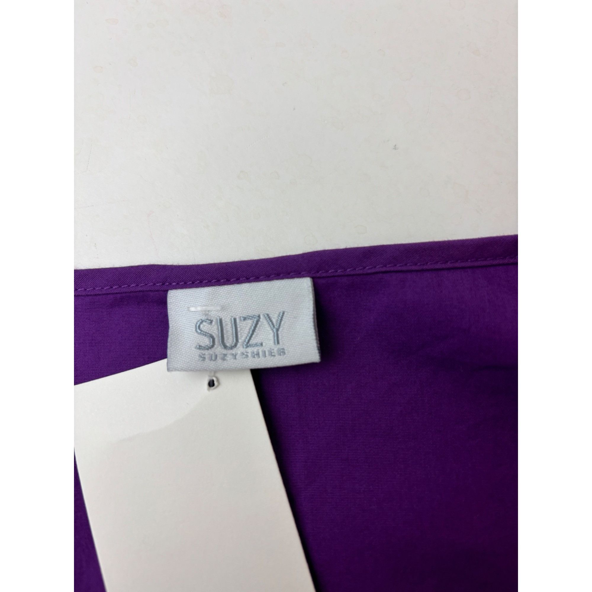 Vintage S Vintage Suzy Purple Ruffled Top Size S / US 4 / IT 40 - 3 Thumbnail