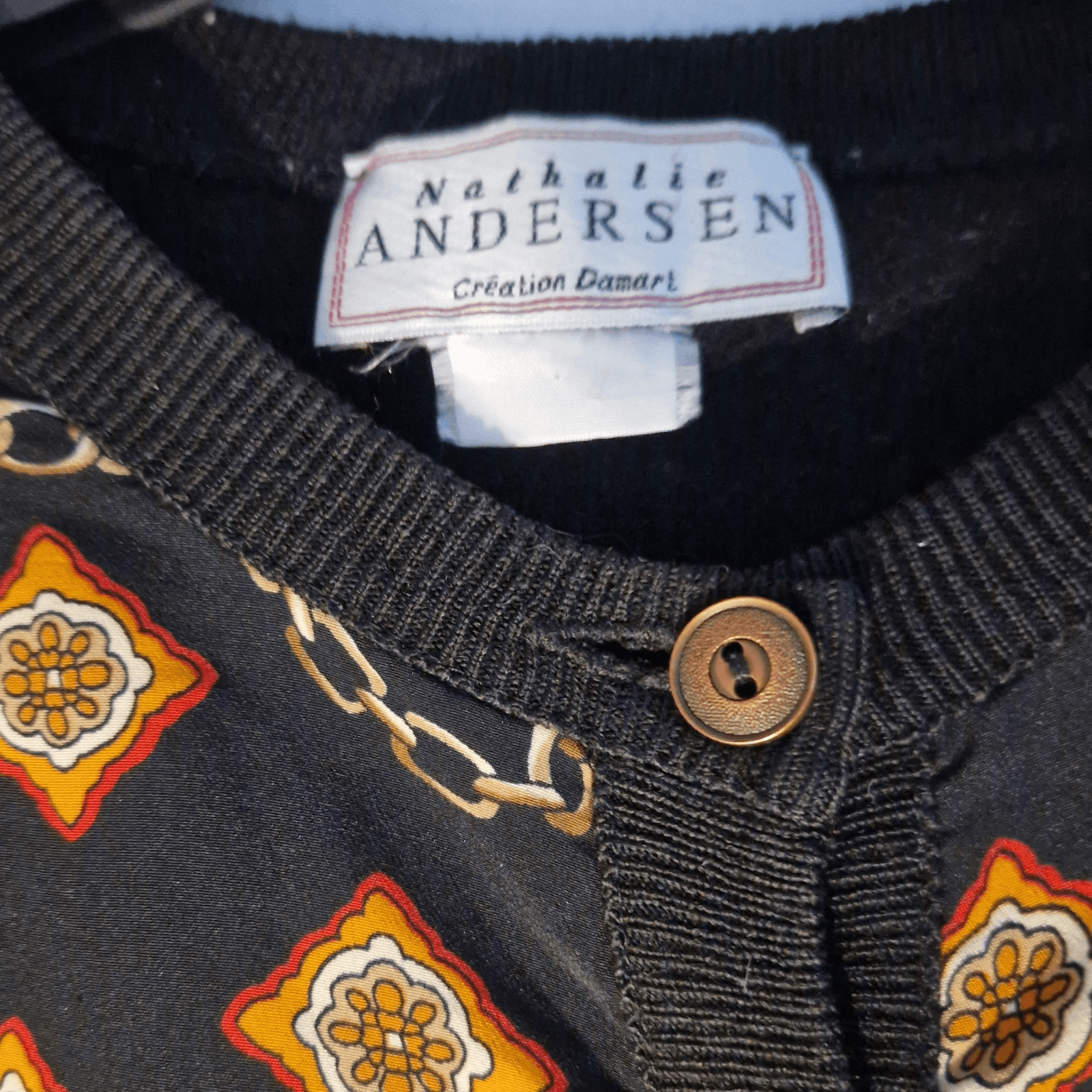 Retrofit × Vintage NATALIE ANDERSEN VINTAGE Long Sleeve Cardigan Size M / US 6-8 / IT 42-44 - 5 Thumbnail