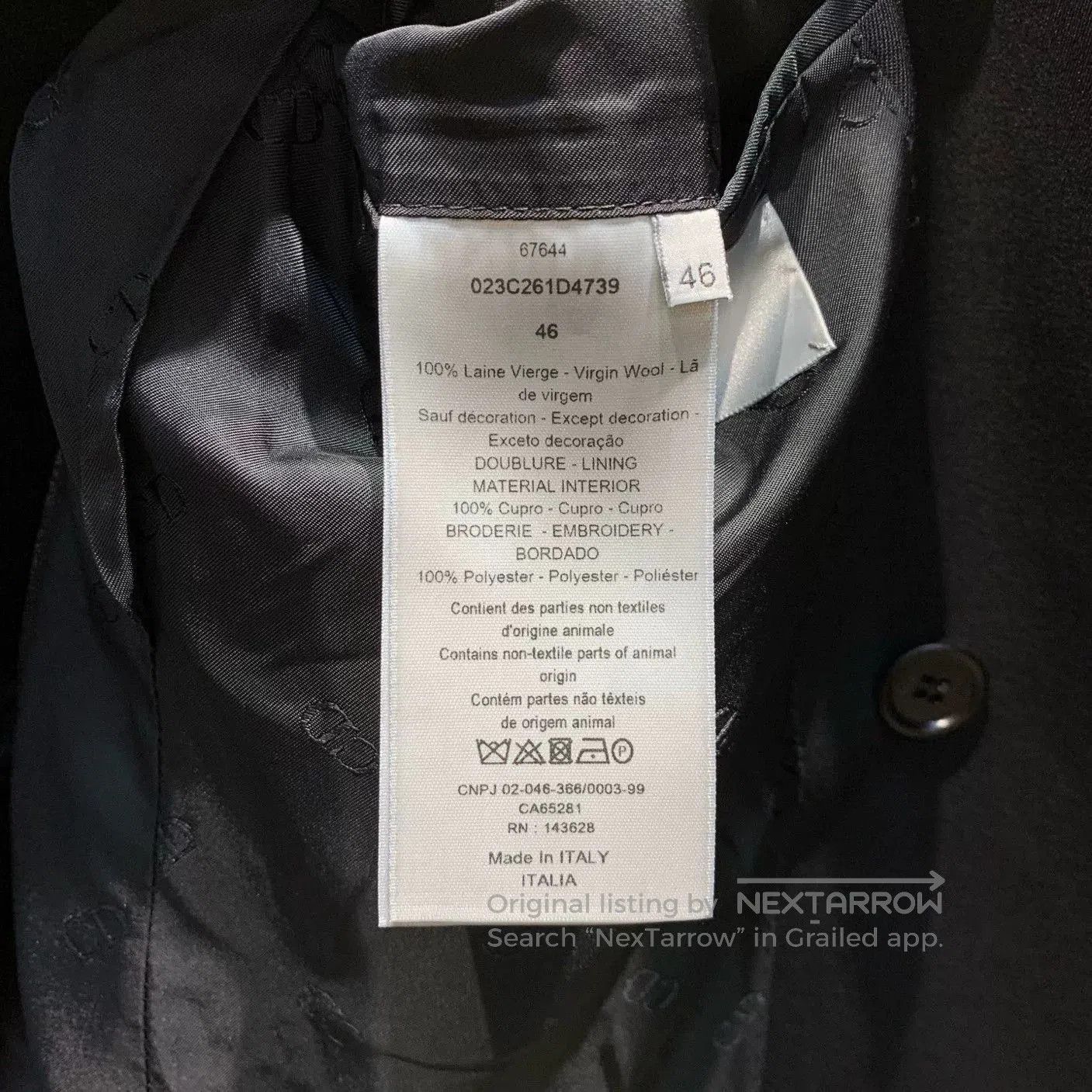 Dior Dior Star Embroidery Double. Size US L / EU 52-54 / 3 - 4 Thumbnail