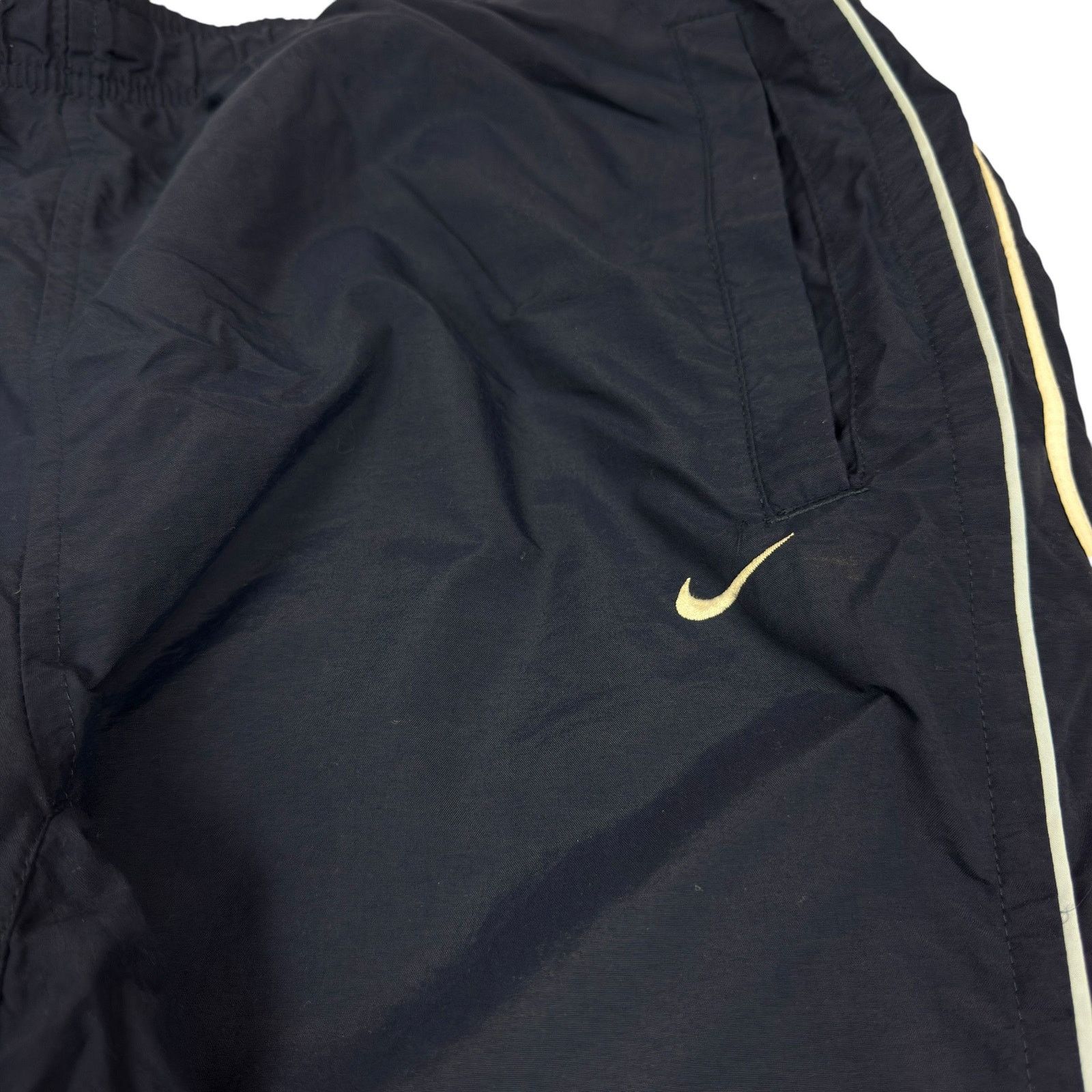 Nike × Vintage Nike Men's Blue White Swoosh Straight Leg Joggers Pant XL Size US 34 / EU 50 - 3 Thumbnail