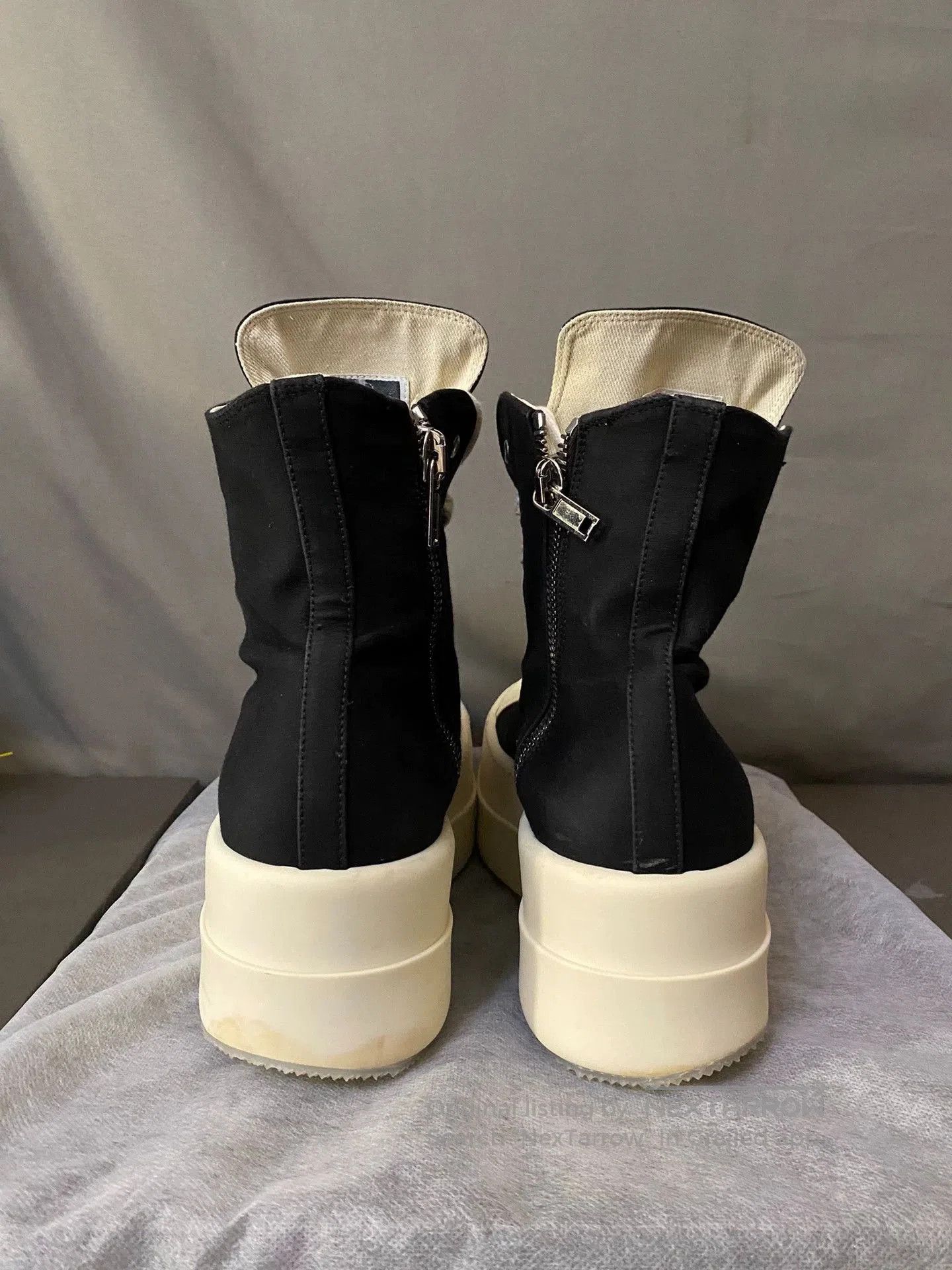 Rick Owens Rick Owens Drkshdw High-Top Thick Sole Sneakers. Size US 10 / EU 43 - 4 Thumbnail