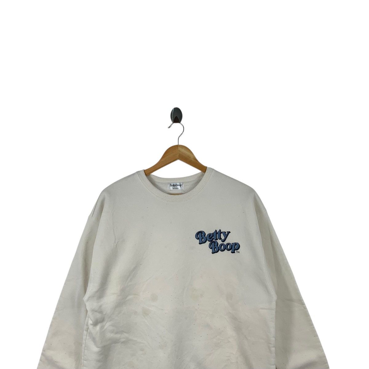 Other BETTY BOOP Nova Checks Film Cartoon Sweatshirt Sweater Size M / US 6-8 / IT 42-44 - 3 Thumbnail