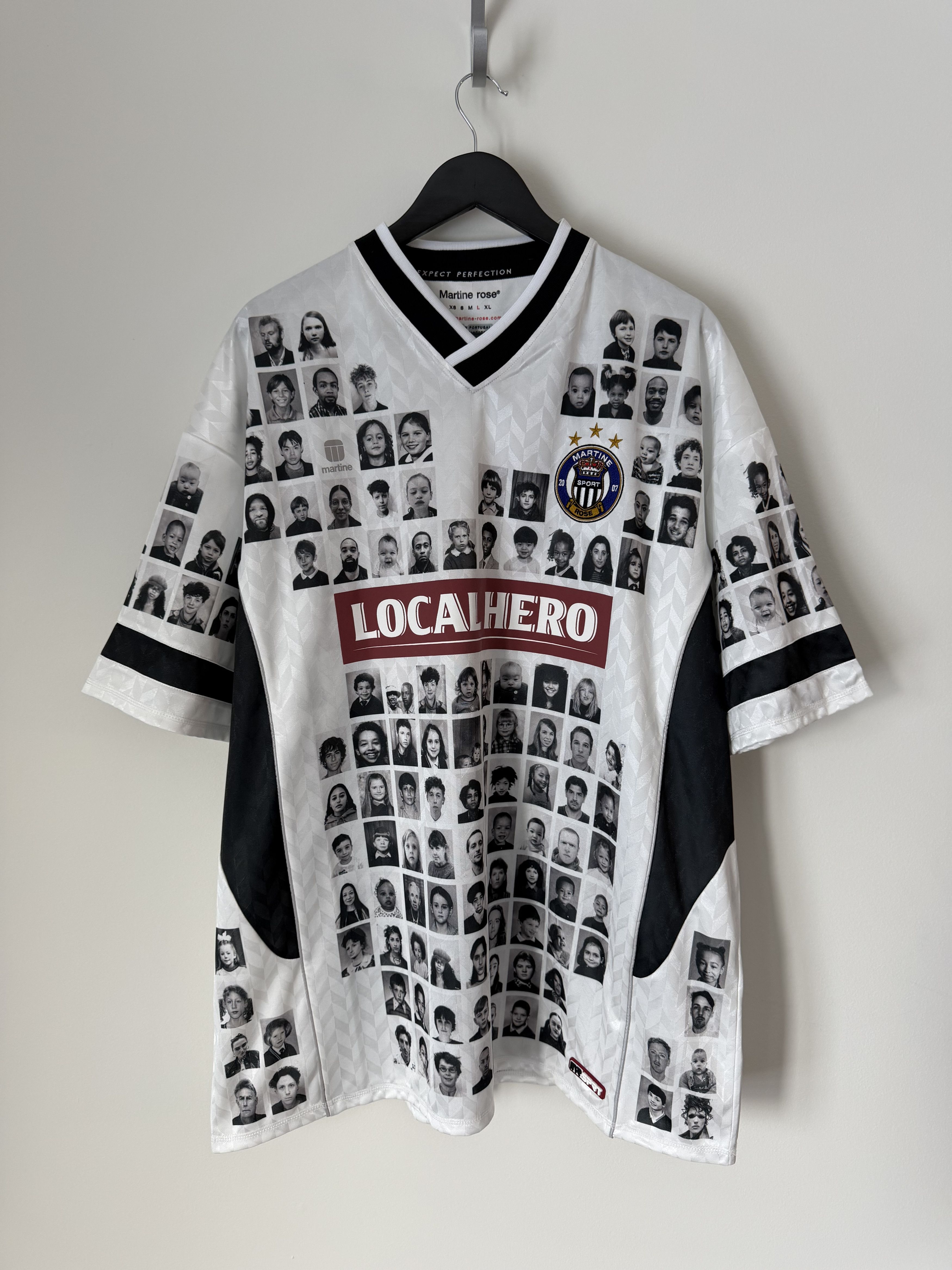Martine Rose × Supreme Supreme Martine Rose Football Jersey Black