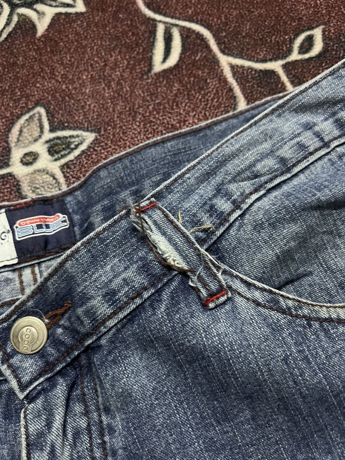 Coogi × Vintage COOGI BLUE DENIM Y2K BAGGYJEANS Size US 36 / EU 52 - 10 Thumbnail