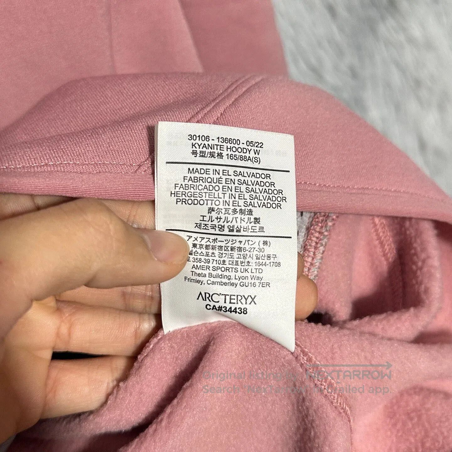 Arc'teryx Arcteryx Kyanite Hoody Pink Size Small. Size S / US 4 / IT 40 - 7 Thumbnail