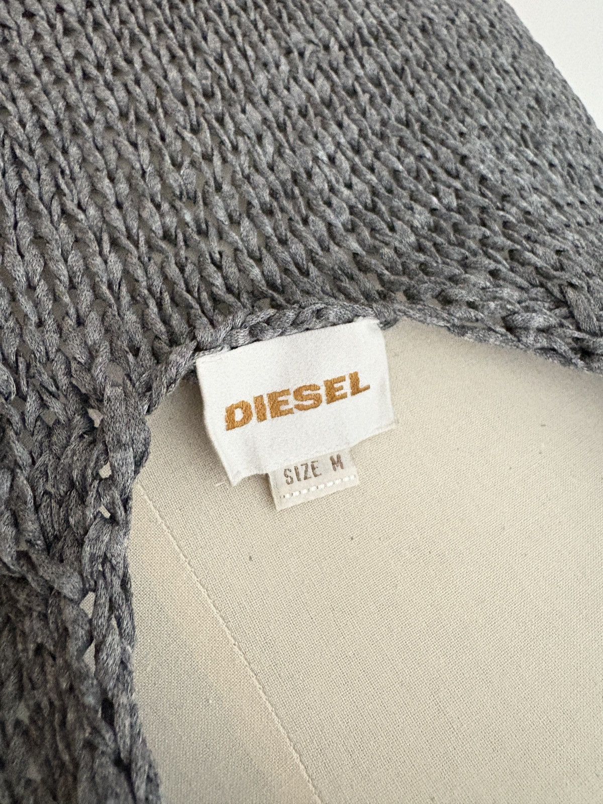 Diesel Knitted grey DIESEL dress Size M / US 6-8 / IT 42-44 - 8 Thumbnail