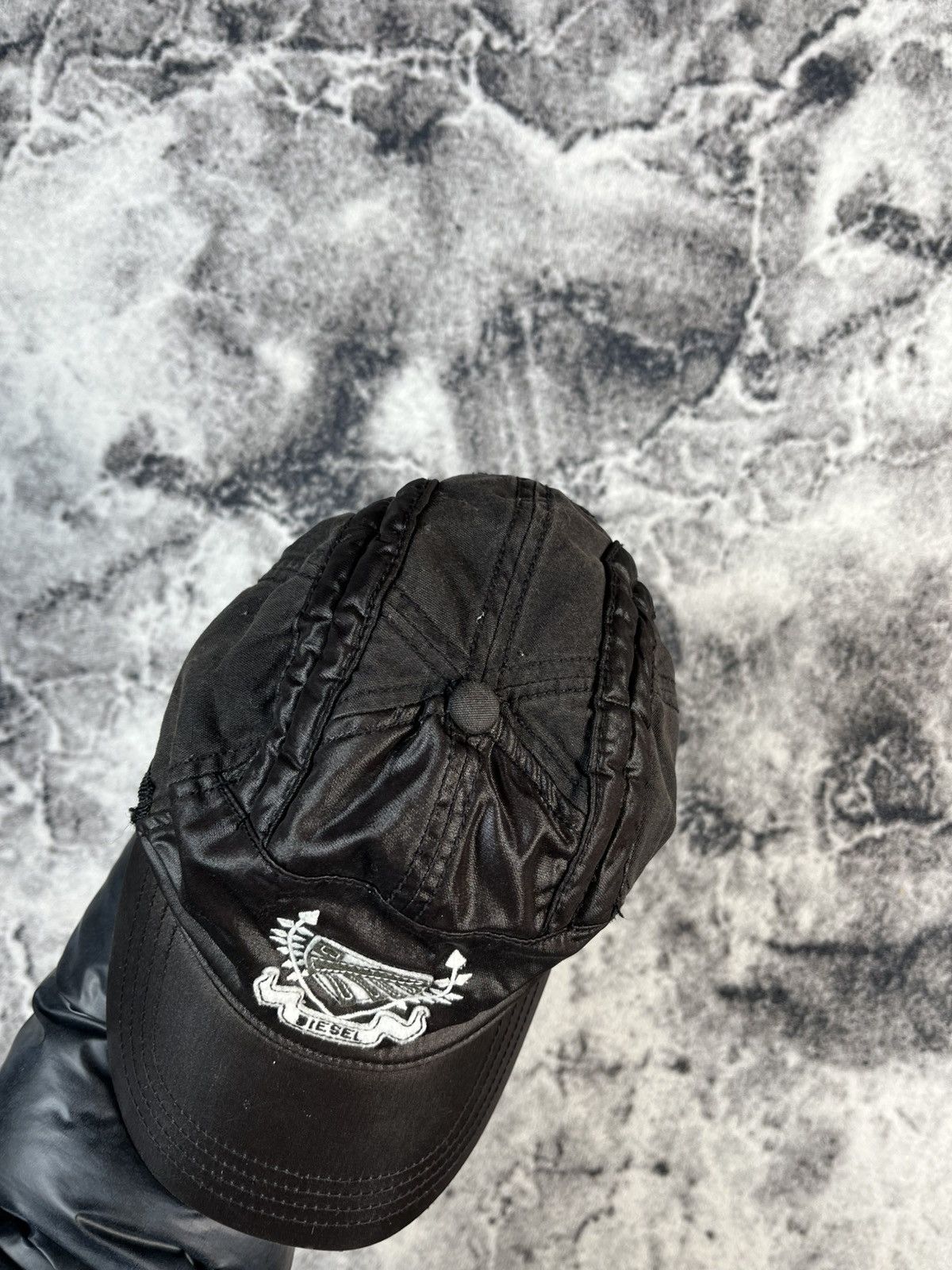 Diesel Rare Vintage Diesel Faded Cap with Large Logo Size ONE SIZE - 6 Thumbnail