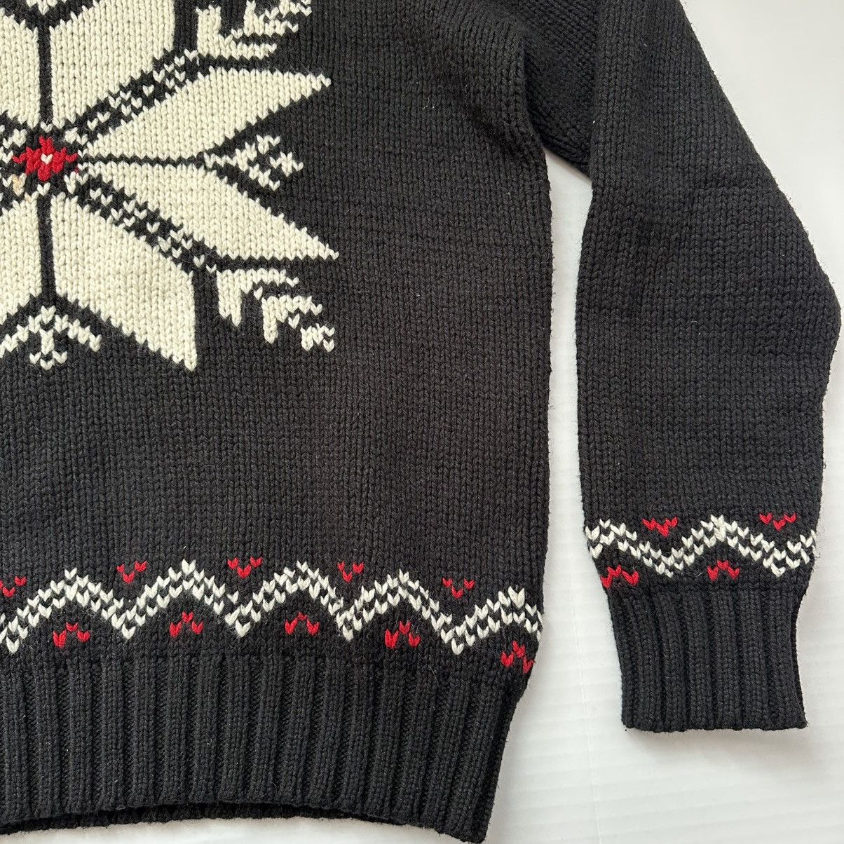 Polo Ralph Lauren Vintage Polo Ralph Lauren Snowflake Cashmere Blend Sweater Size US L / EU 52-54 / 3 - 9 Thumbnail