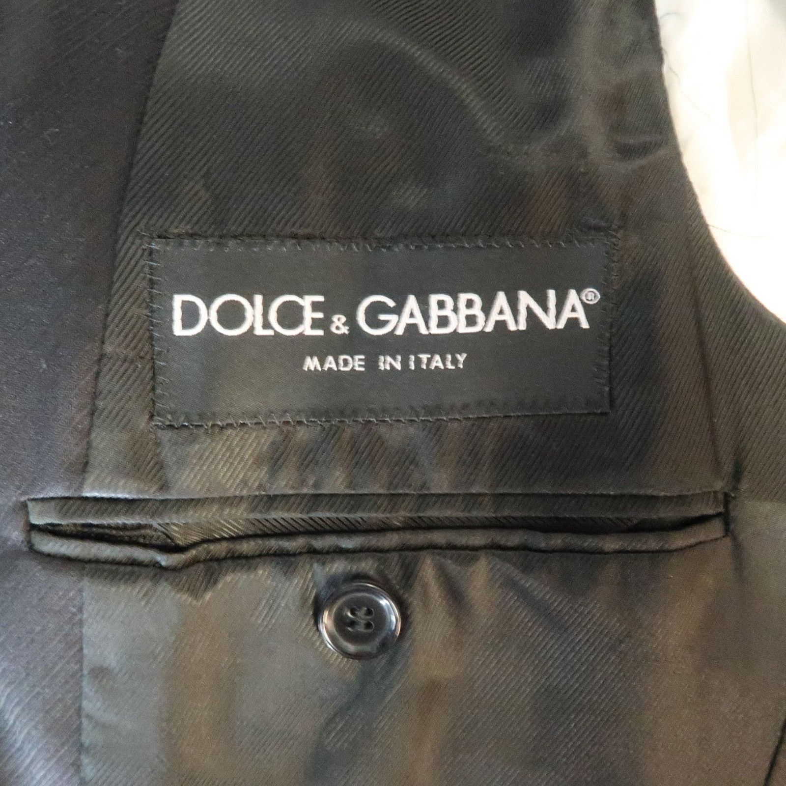 Dolce & Gabbana DOLCE & GABBANA 38 Stripe Wool Notch Lapel Sport Coat Size 38R - 6 Thumbnail