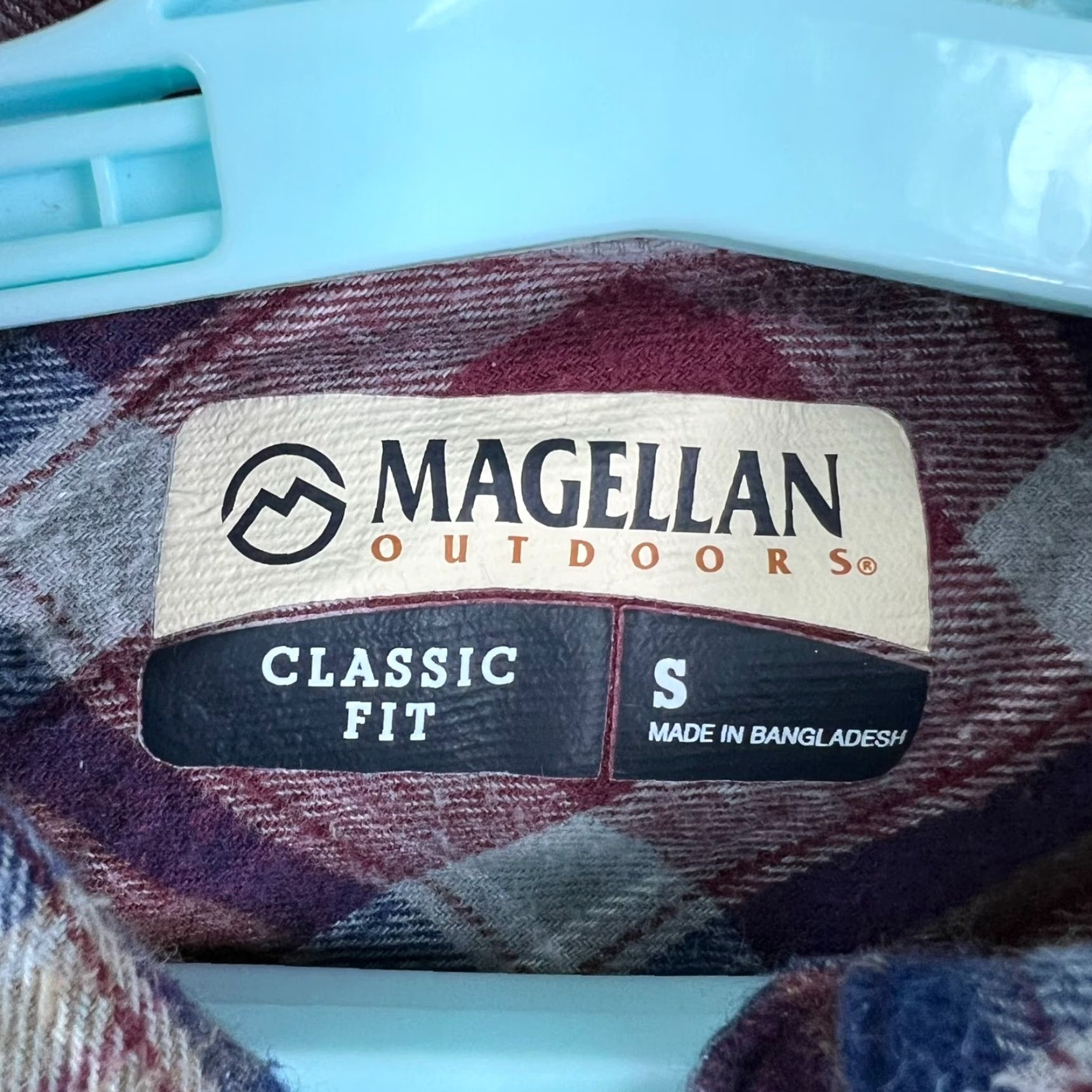 Vintage Magellan Plaid Flannel Button-Down Shirt Mens Size Small Maroon Casual Outdoor Size US S / EU 44-46 / 1 - 4 Thumbnail