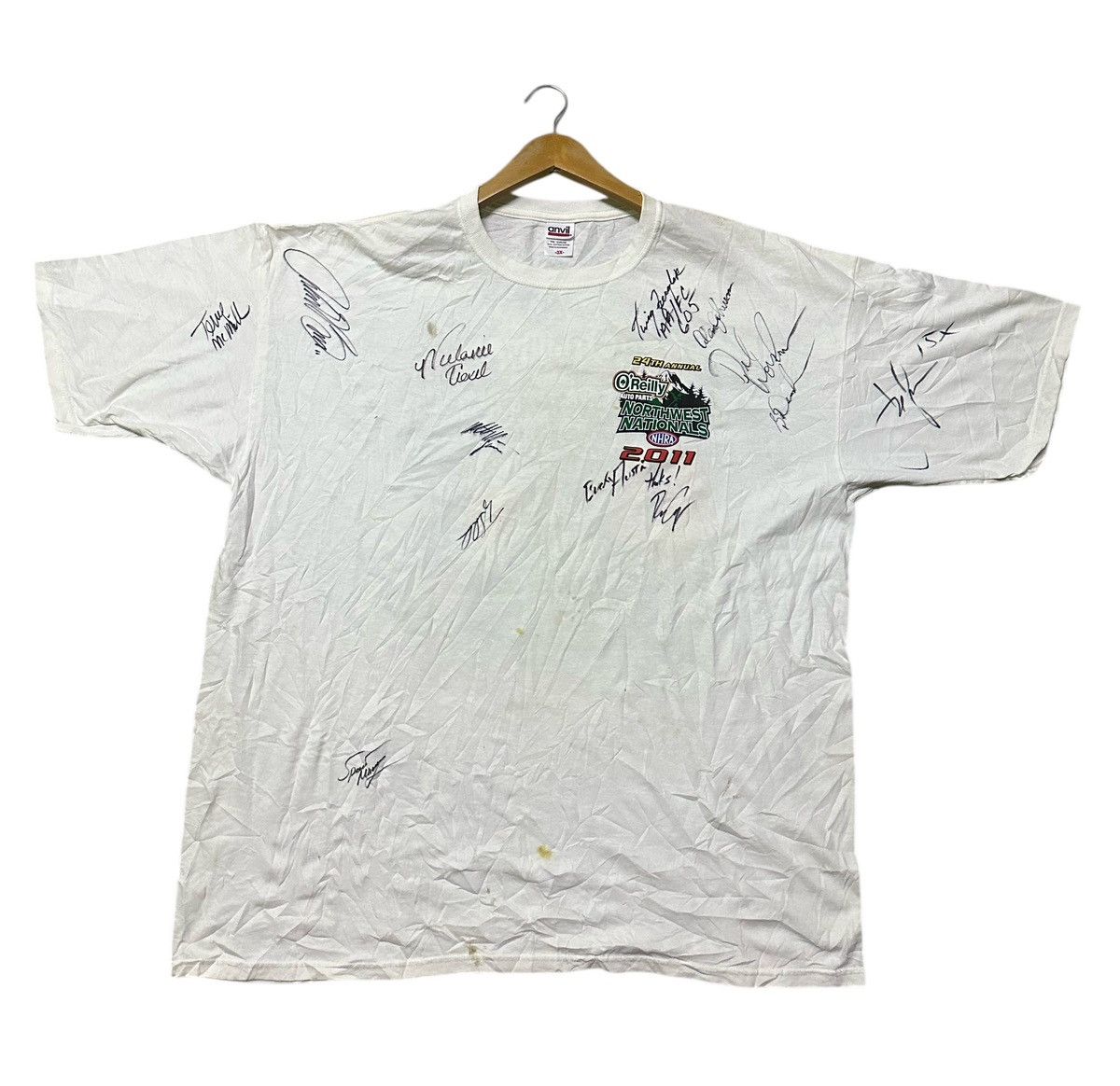 Anvil 2011 NHRA 24th anual O’reilly auto part northwest national Size US XXL / EU 58 / 5 - 2 Thumbnail