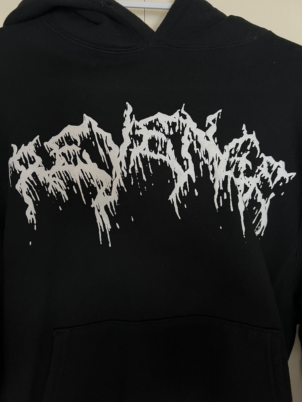 Revenge Revenge Black Drip Lightning Logo Hoodie Size US M / EU 48-50 / 2 - 3 Thumbnail