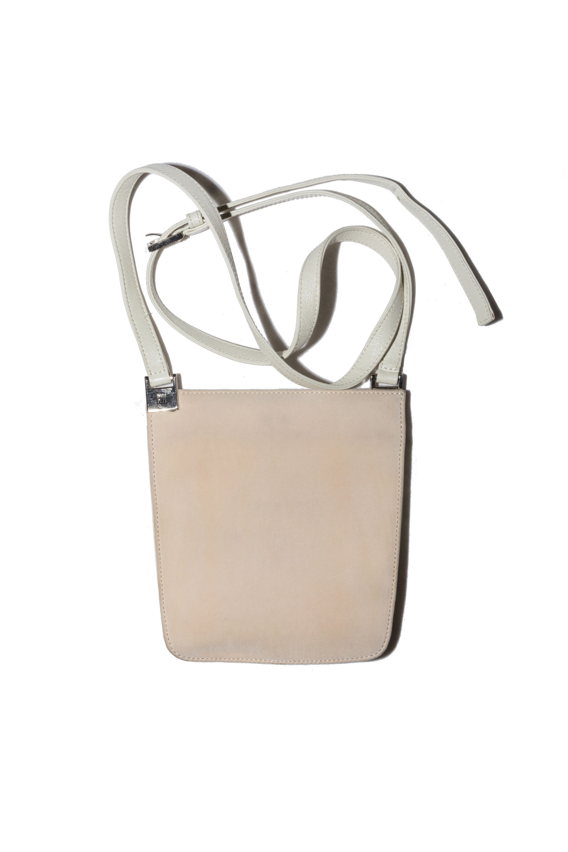 Issey Miyake LEATHER AND LAYERED POLYESTER TOP SHELL SHOULDER BAG Size ONE SIZE - 2 Thumbnail
