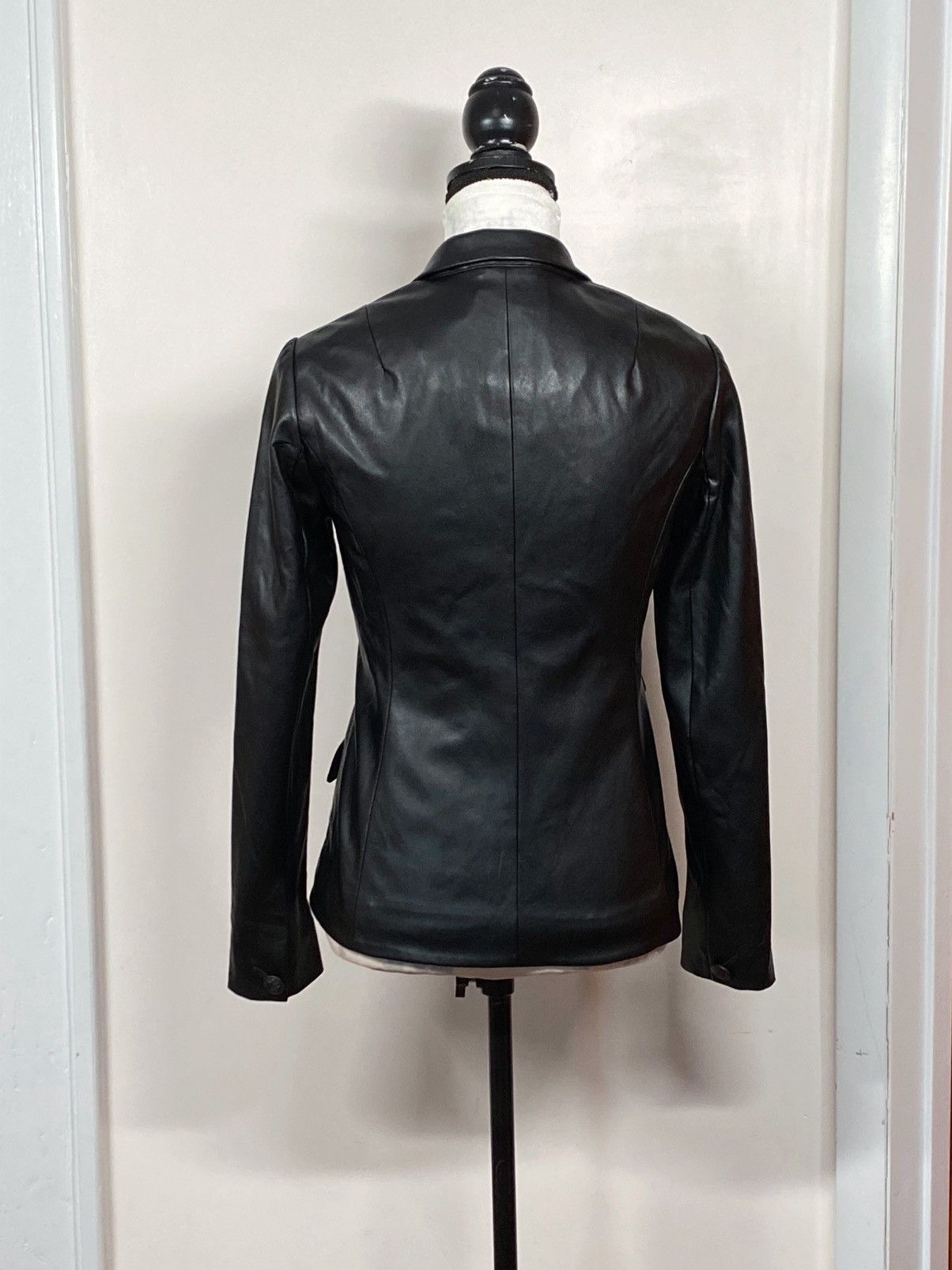Rag & Bone rag & bone Slade Faux Leather Tailored Blazer size 0 Size XS / US 0-2 / IT 36-38 - 8 Thumbnail