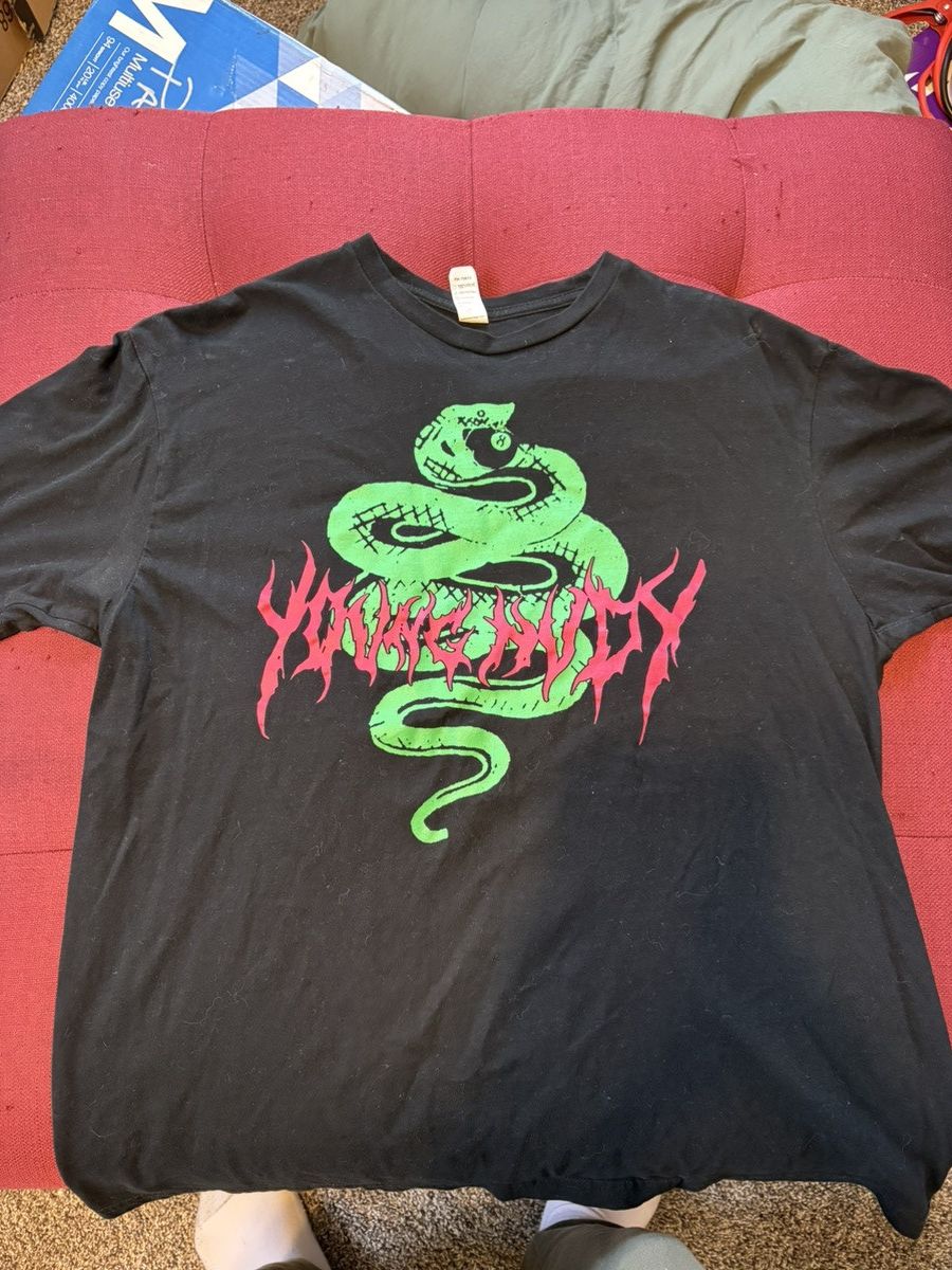 Canvas Young Nudy Tour shirt Size US M / EU 48-50 / 2 - 2 Thumbnail