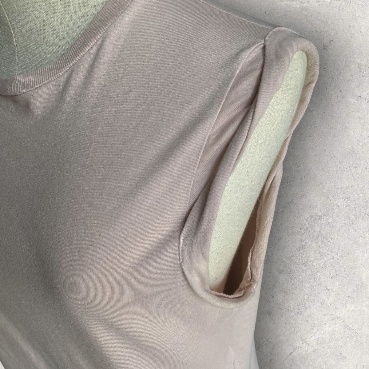 MM6 × Maison Margiela SS05 Twisted Roll Up Sleeve Top Size S / US 4 / IT 40 - 6 Thumbnail