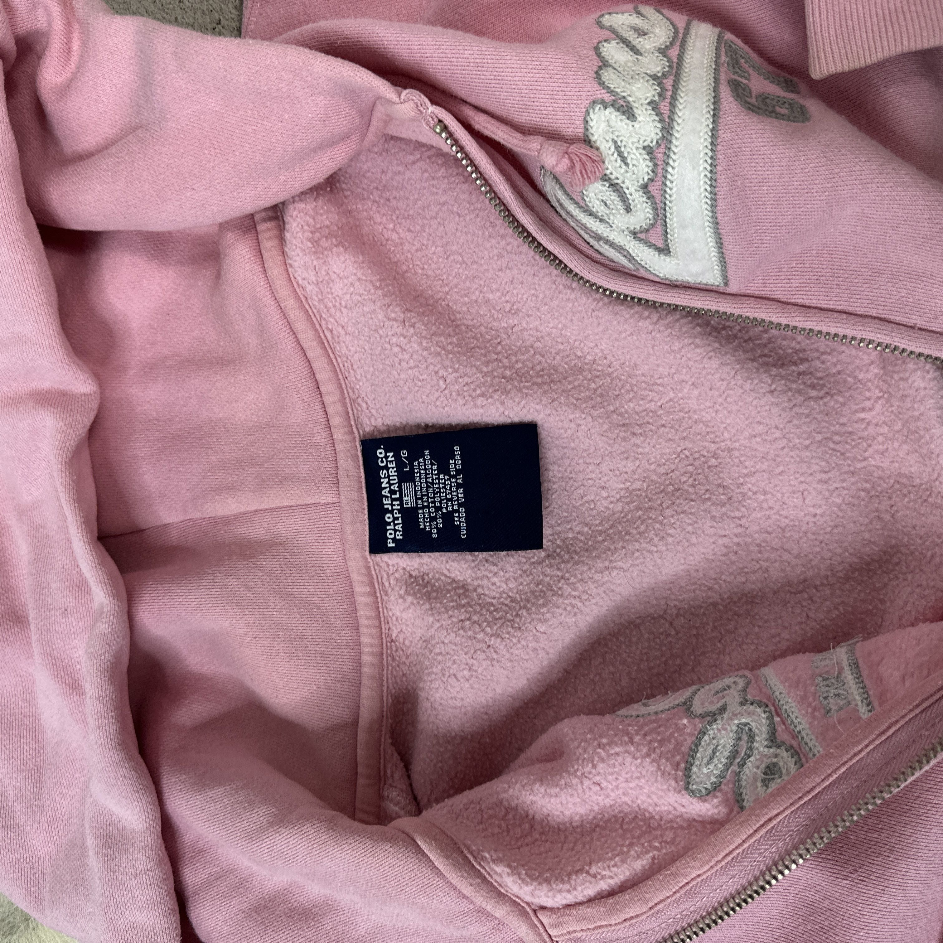 Polo Ralph Lauren × Vintage Women's Polo Jeans Co Ralph Lauren Sweatshirt Size L / US 10 / IT 46 - 5 Thumbnail