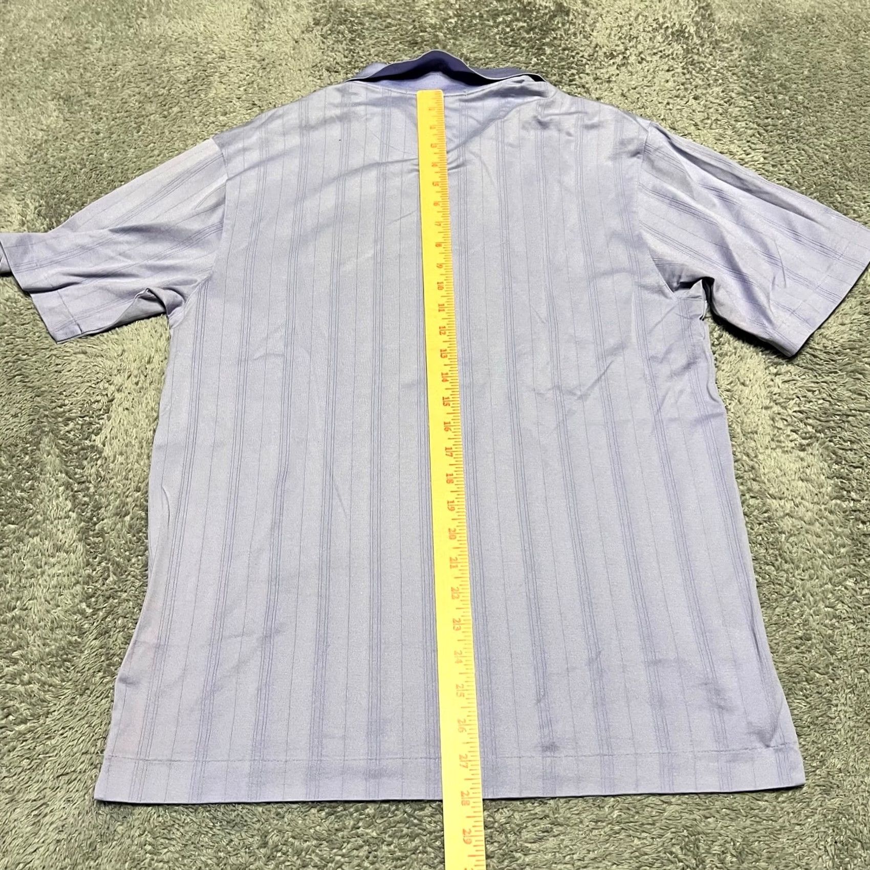Vintage Tiger Woods Polo Shirt Mens Small Purple Golf Performance PGA Hazeltine Size US S / EU 44-46 / 1 - 6 Thumbnail