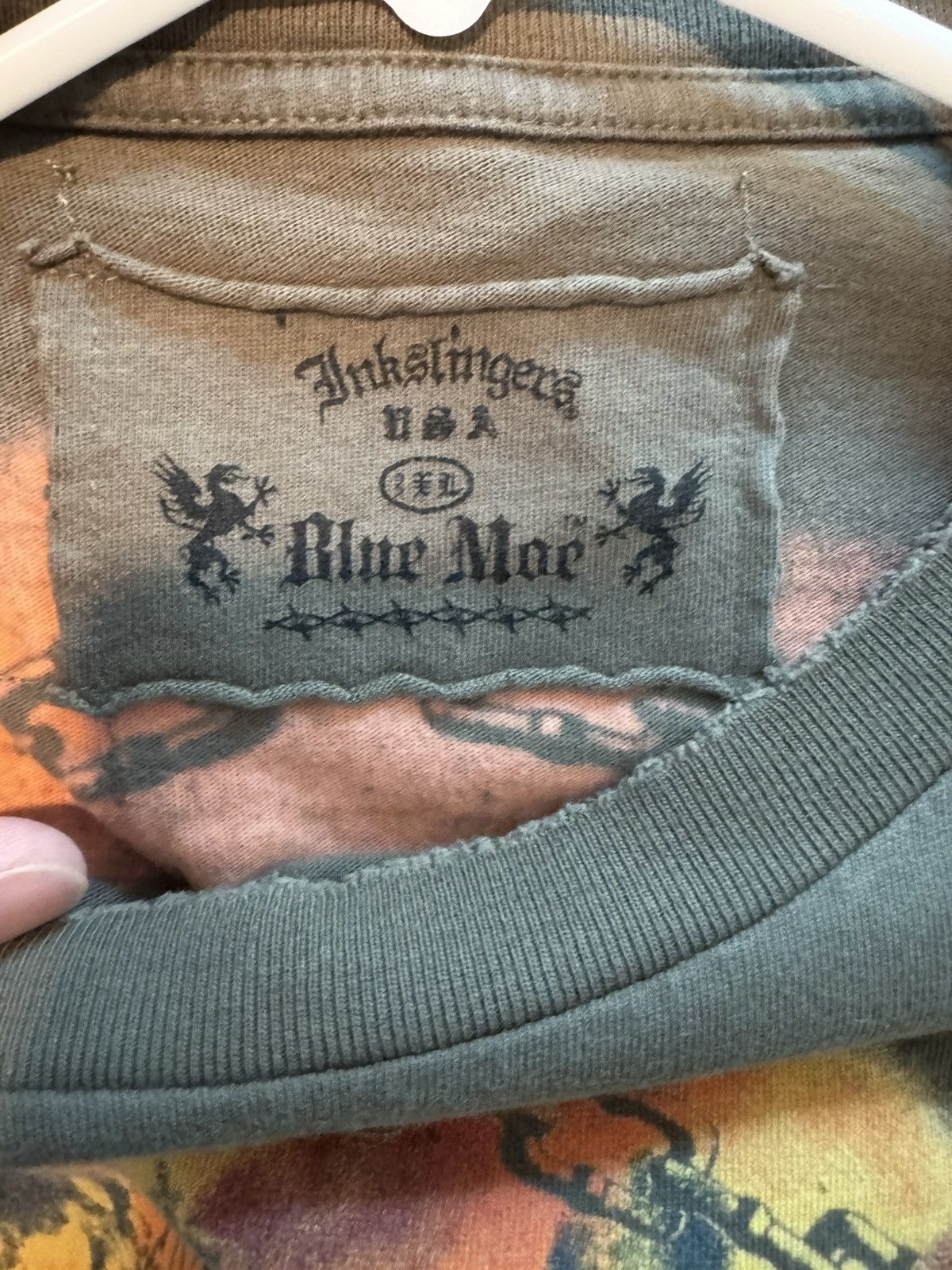 Other INSANE RARE vintage Inkslingers Blue Moe LS Tee Size US XL / EU 56 / 4 - 3 Thumbnail