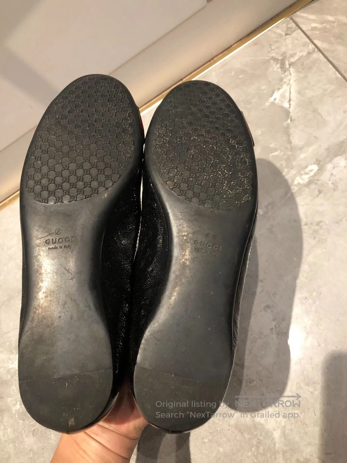 Gucci Gucci Women's Mary Jane Flat Shoes. Size US 5.5 / IT 35.5 - 7 Thumbnail