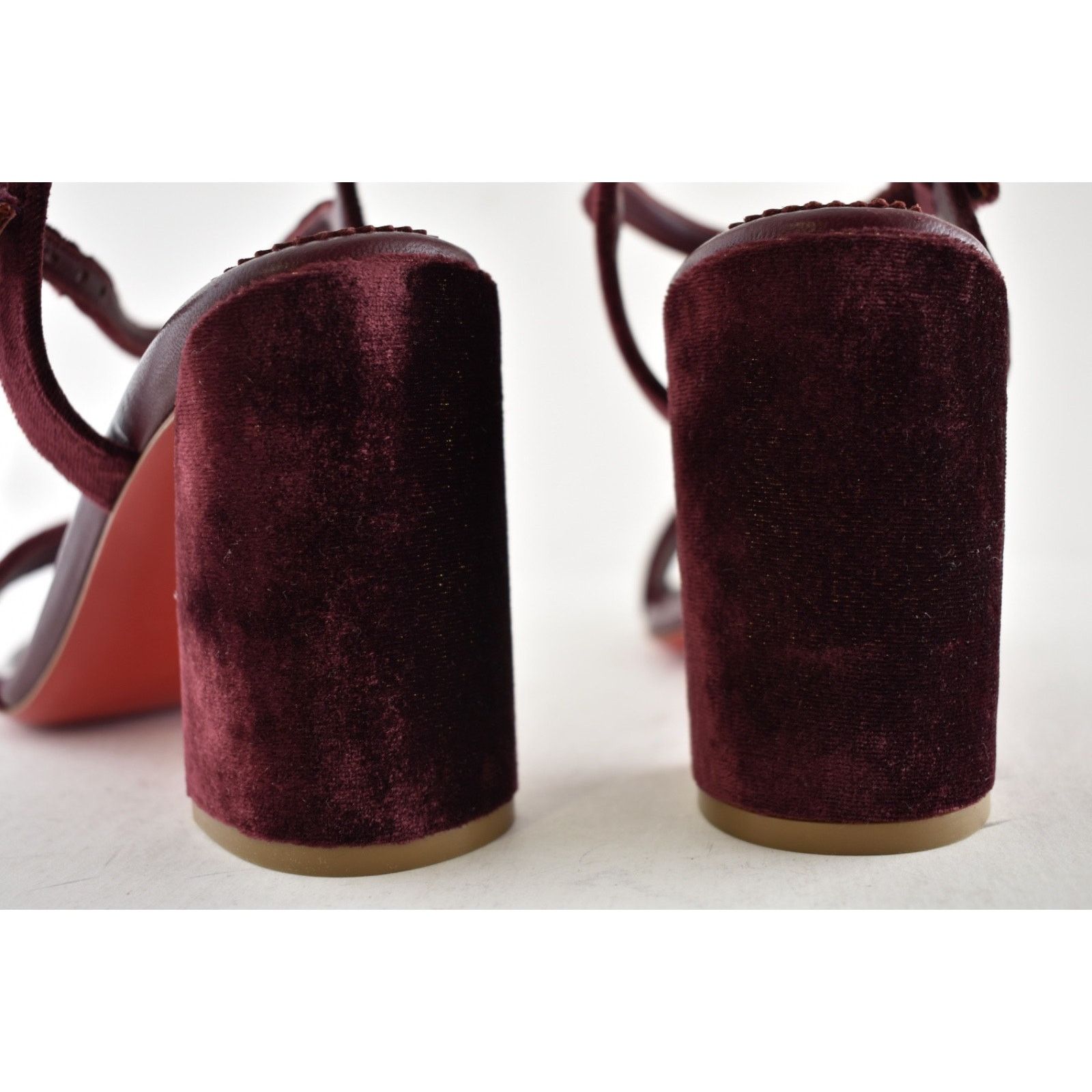 Christian Louboutin Christian Louboutin Miss Jane Sandal 85 Burgundy Red Size US 6.5 / IT 36.5 - 12 Thumbnail