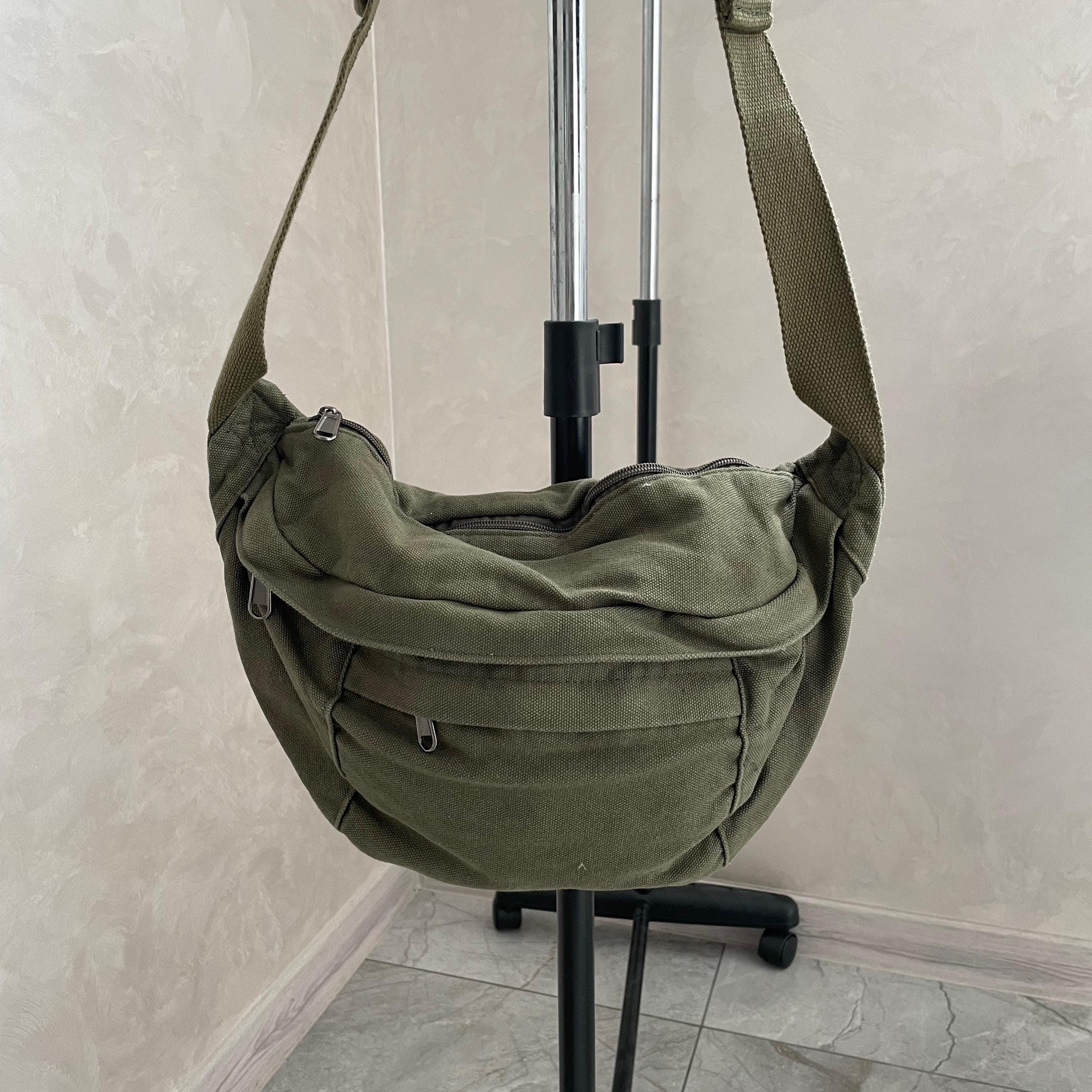 Other Canvas Sling Bag Hip y2k alt Waist Fanny Pack Bum Bag Size ONE SIZE - 4 Thumbnail