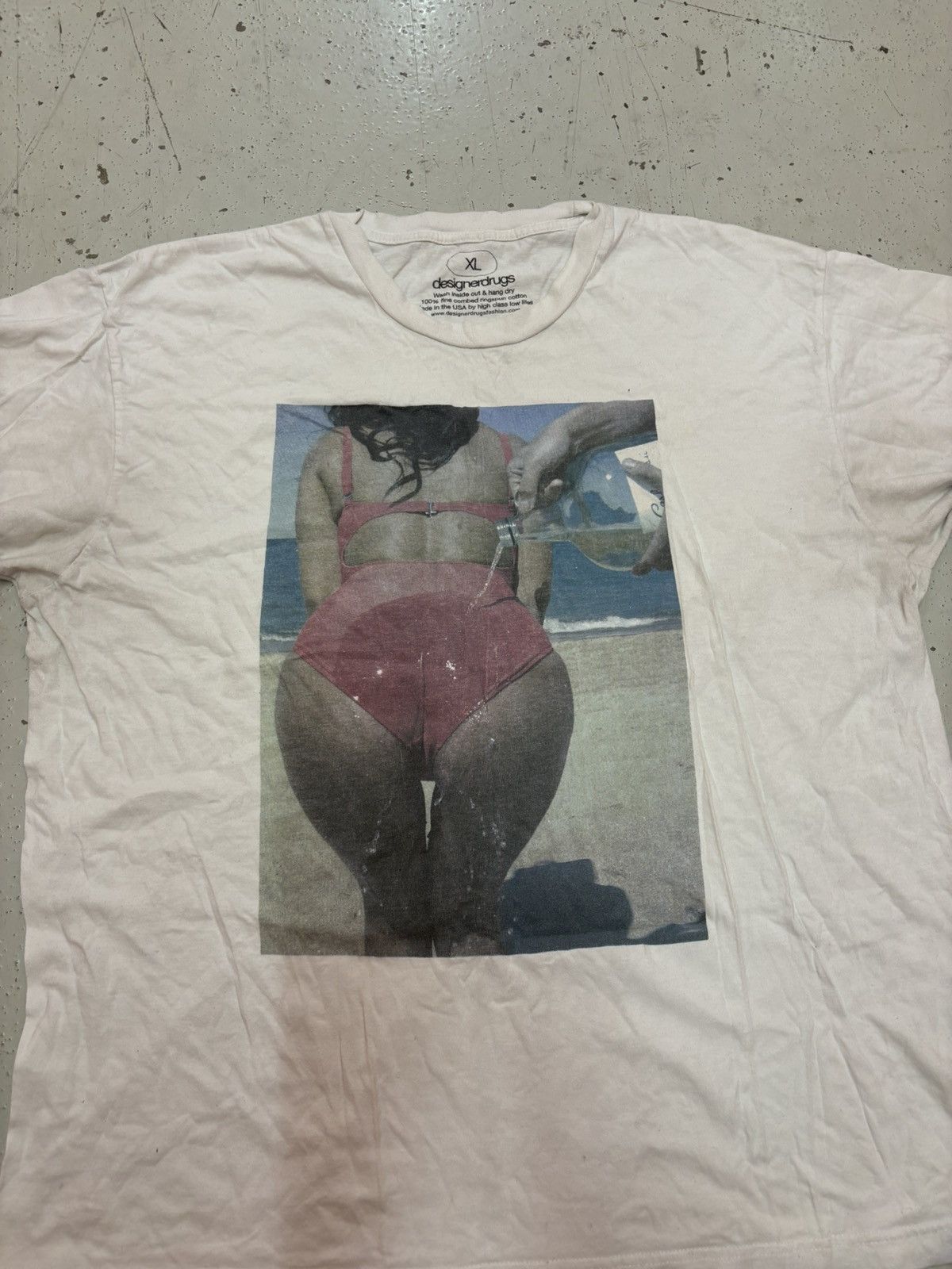 Vintage ***FINAL DROP***RARE 00s DESIGNER DRUGS OIL SHIRT XL Size US XL / EU 56 / 4 - 4 Thumbnail