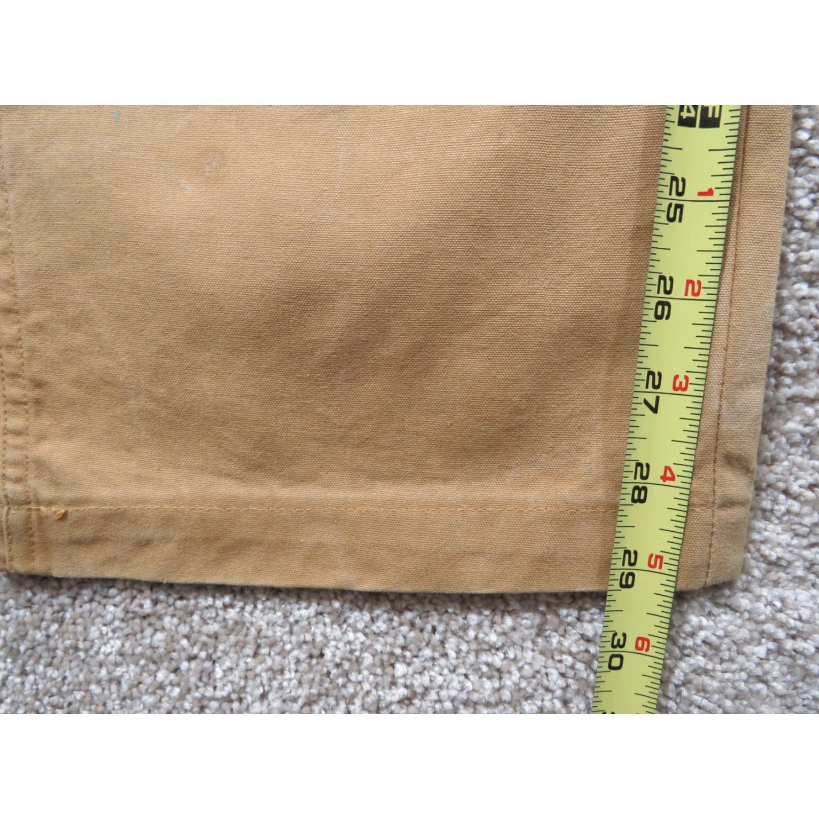 Sears VTG Sears Roebuck Sportswear Duck Canvas Hunting Pant 34x29 Talon Zipper Beige Regular Men Pants Size US 34 / EU 50 - 5 Thumbnail
