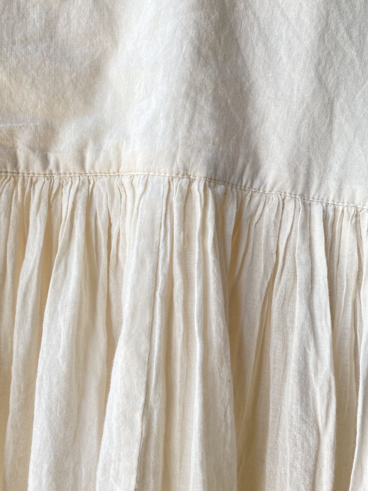 Sunao Kuwahara Sunaokuwahara Cream Victorian-Style Embroidered Blouse. Size M / US 6-8 / IT 42-44 - 10 Thumbnail