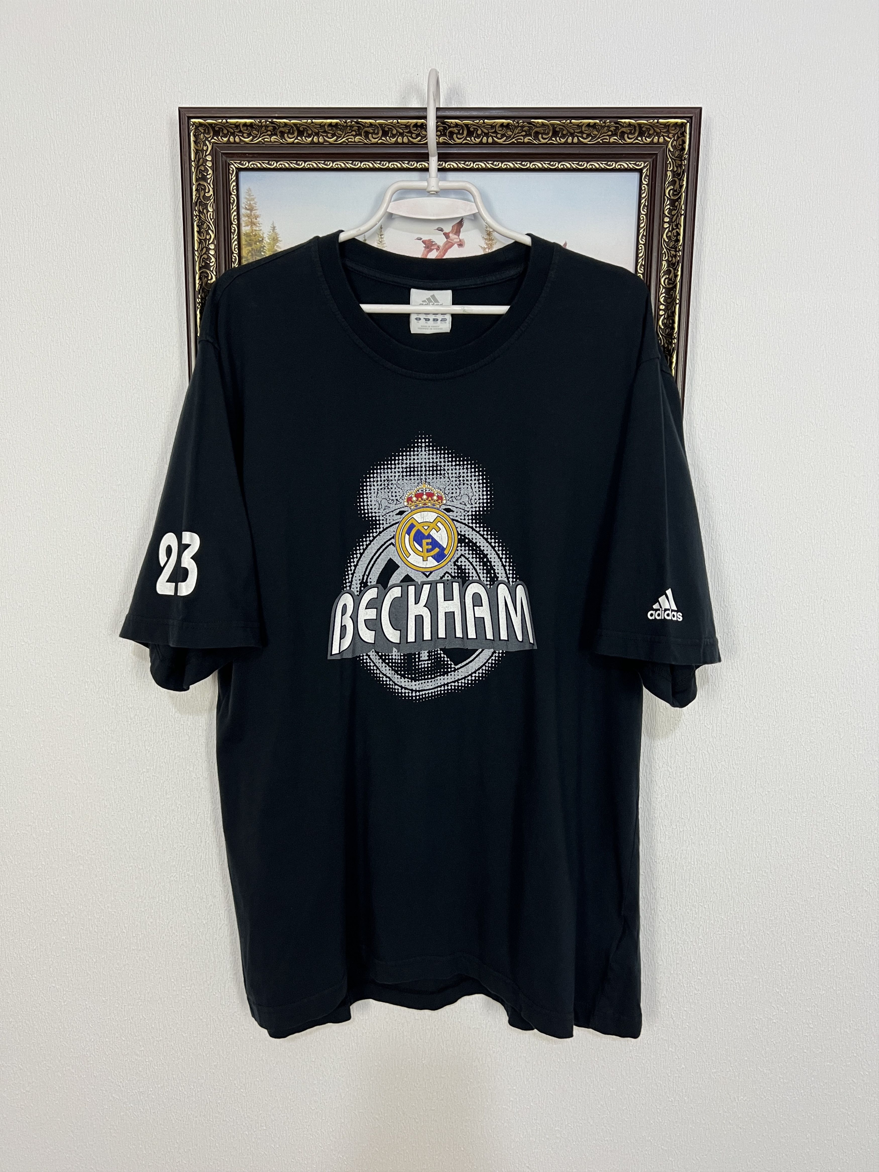 Adidas Real Madrid Beckham Football Train Shirt Soccer Jersey Size US XL / EU 56 / 4 - 1 Thumbnail