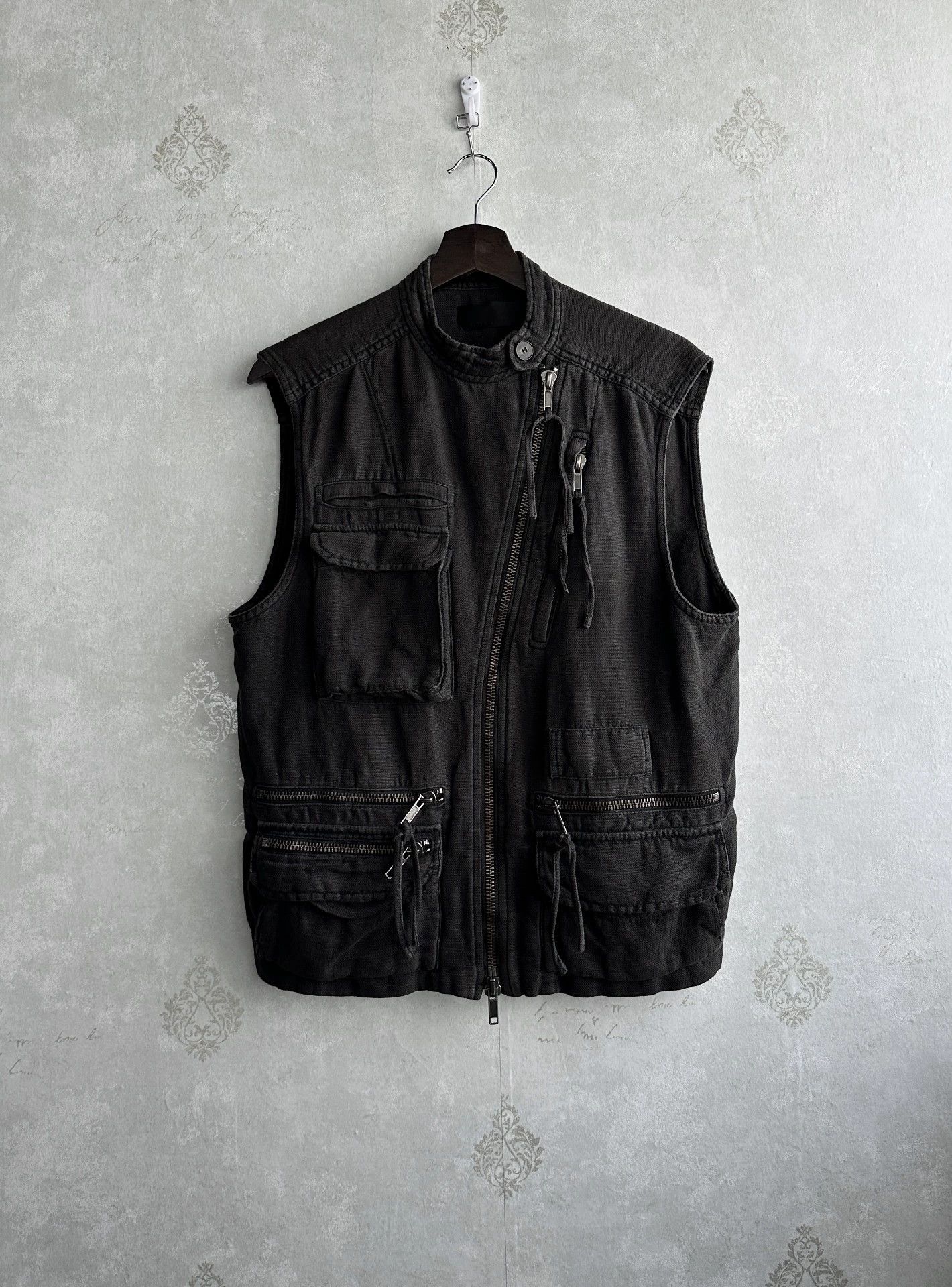 Haider Ackermann 16SS Military Multi-Pocket Vest