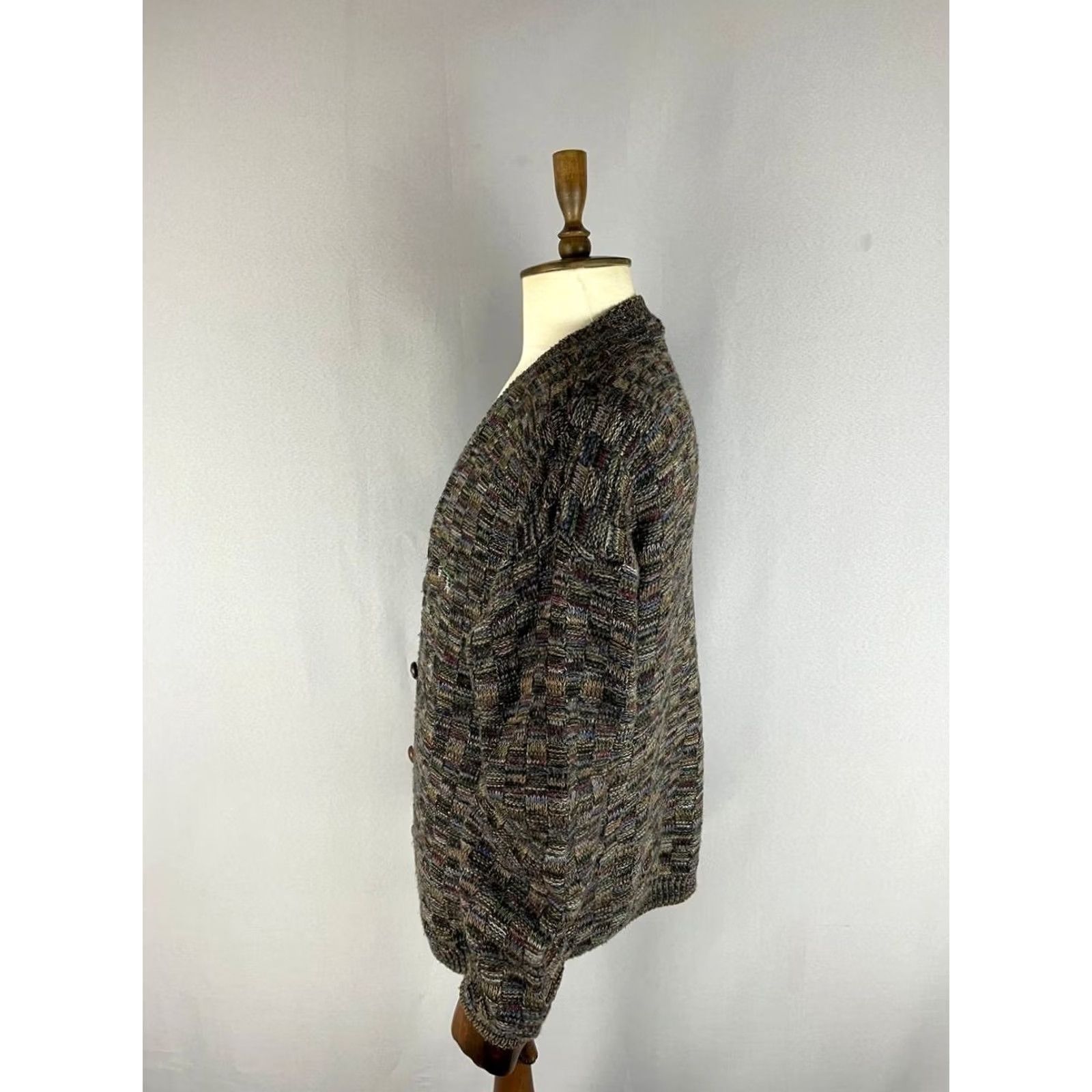 Missoni Missoni Sport Mens Cardigan Sweater Size 2XL Multicolor Wool Knit Long Sleeve V-Neck Cardigan Mens Shirt/ Sweater Size US XXL / EU 58 / 5 - 7 Thumbnail